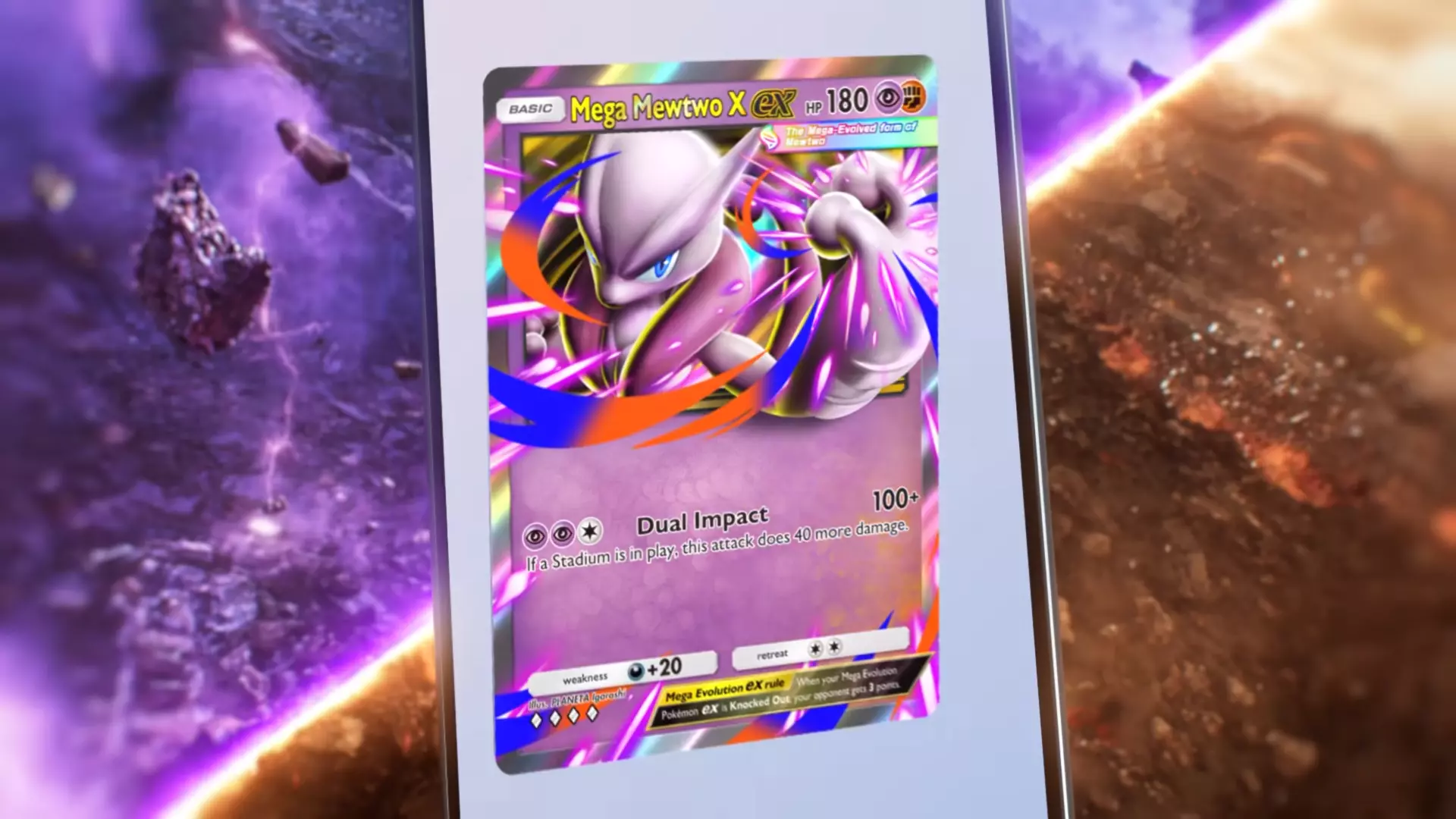 Dual-Type Cards and Mega Mewtwo X Ex Arrive in Pokémon TCG Pocket This October
