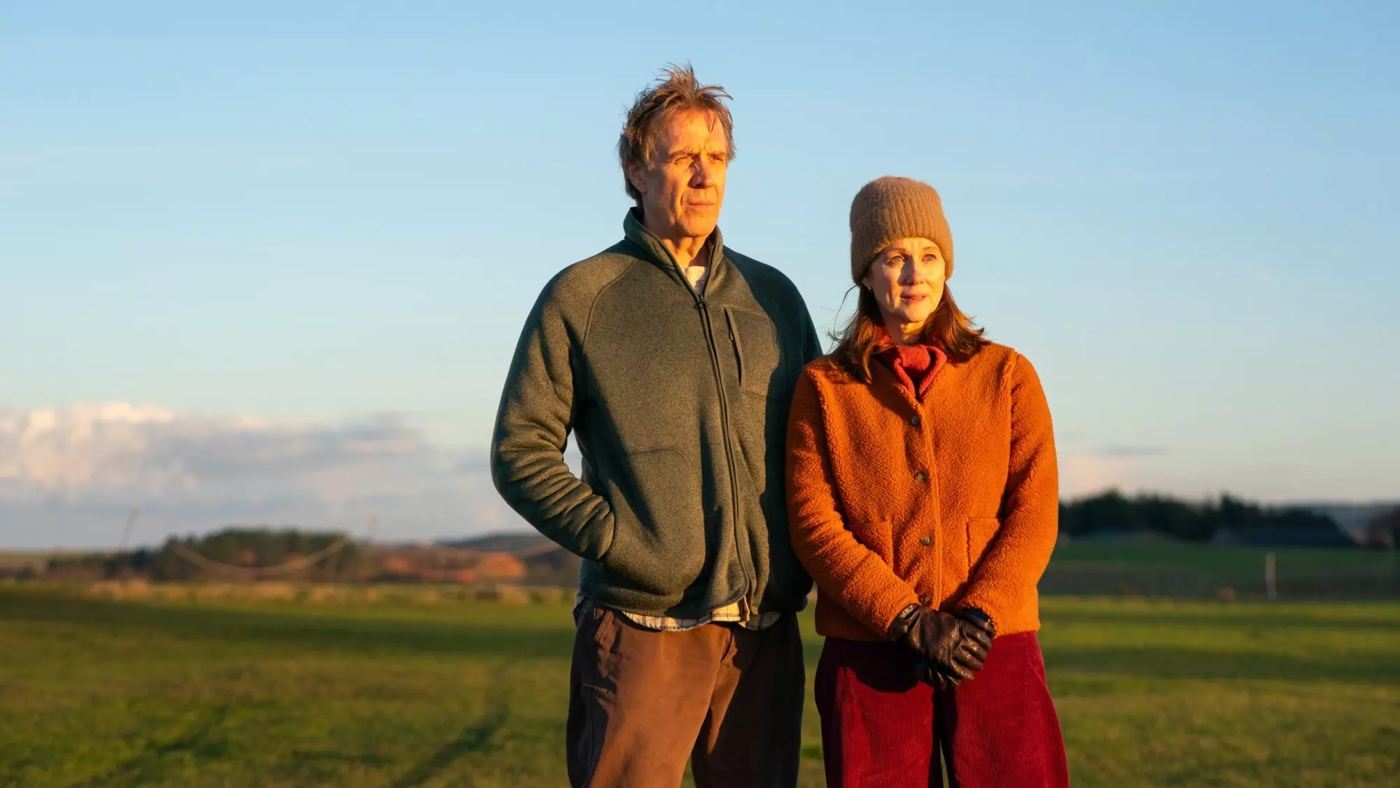 “Onwards and Sideways” Trailer: Laura Linney and Rhys Ifans Are a Duo Diagnosed With Parkinson’s