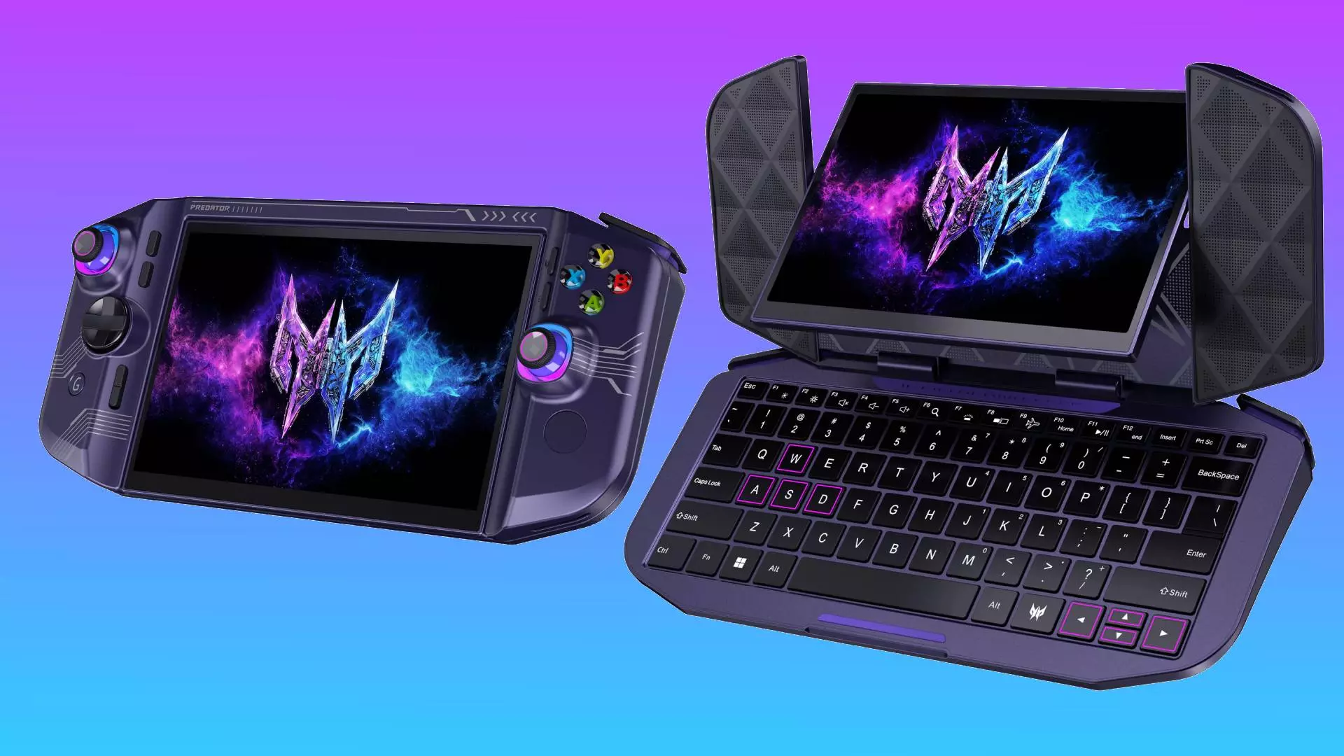 Acer's Hybrid Handheld/Laptop Concept and Predator Atlas 7 Gaming PC Revealed