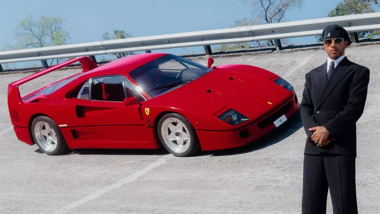 Lewis Hamilton's Ferrari F40: A Fated Arrival at Monza