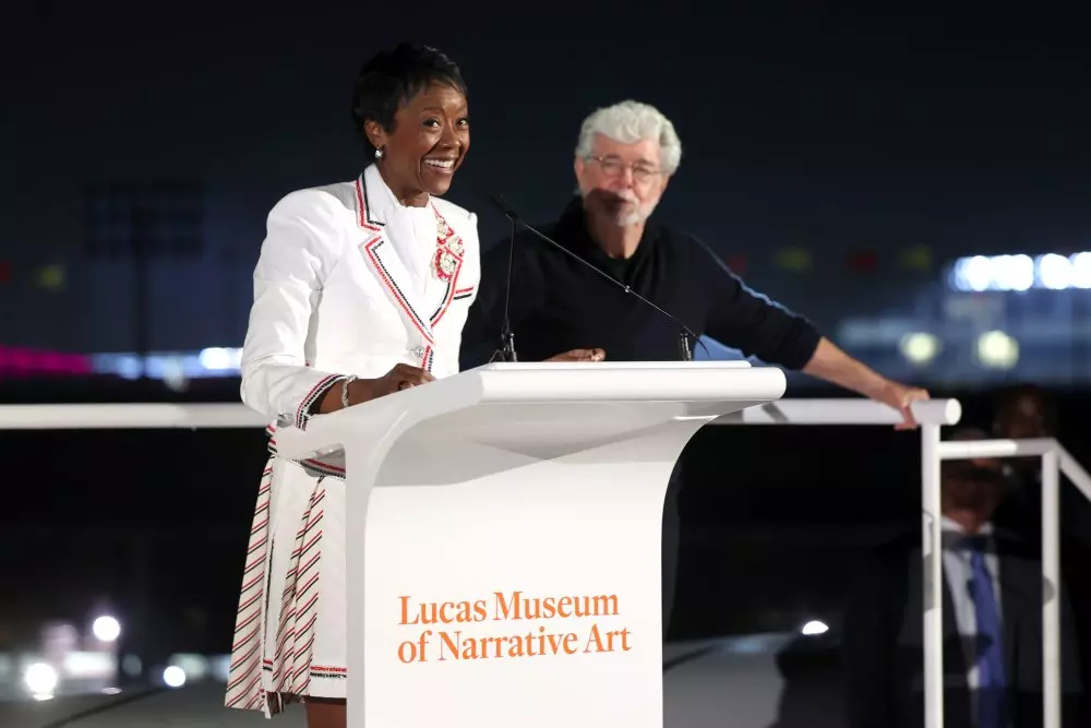 Mellody Hobson's Emotional Revelation: George Lucas's Unwavering Dedication to the Lucas Museum of Narrative Art