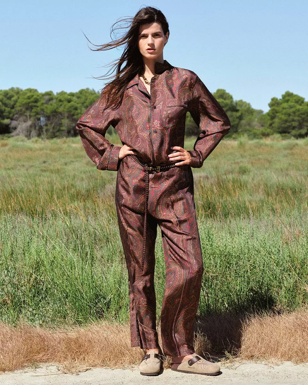 Birkenstock and Etro Collaborate on a Bohemian-Inspired Collection