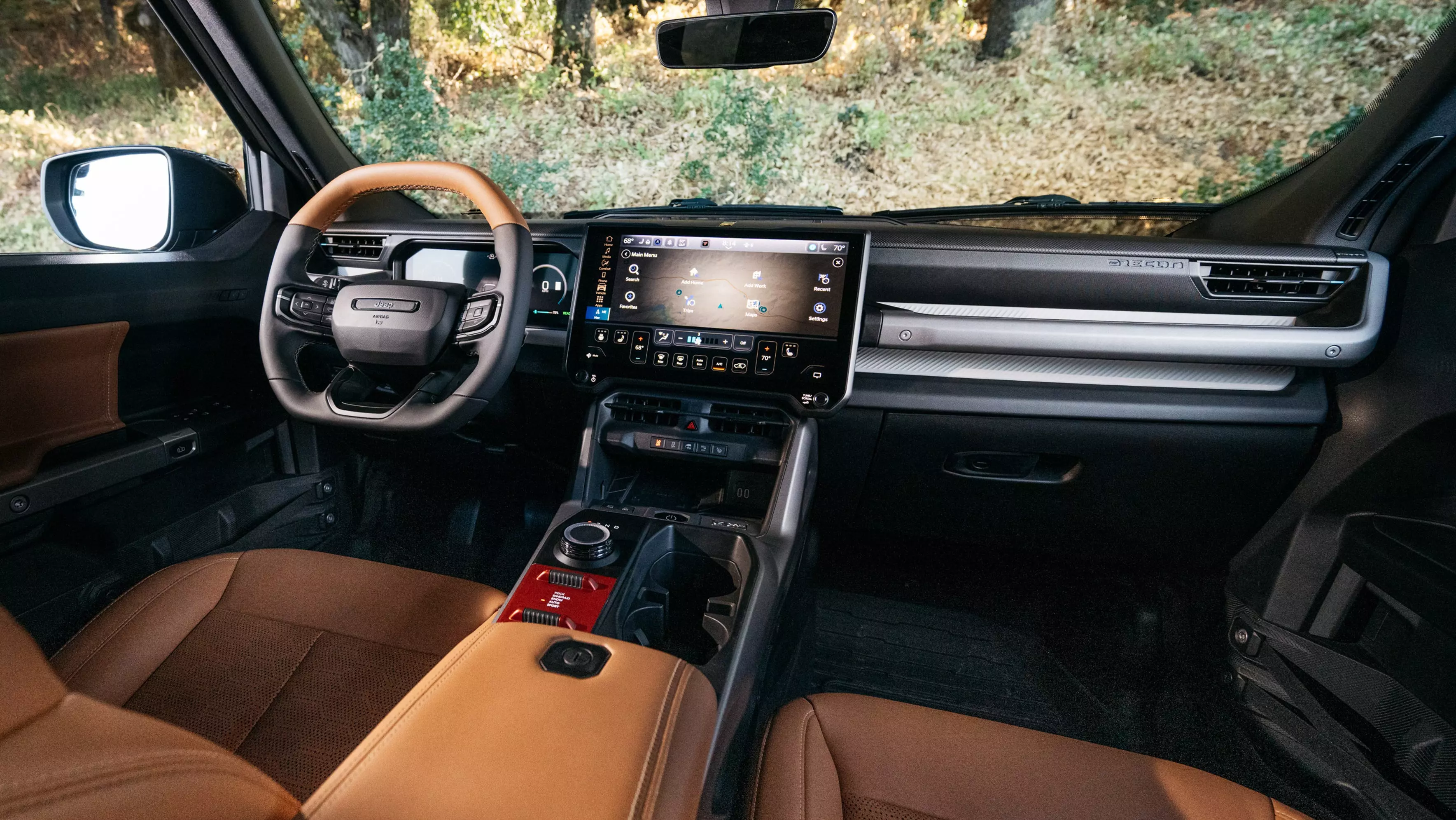 2026 Jeep Recon: A Glimpse Inside the Electric Off-Roader's Luxurious Cabin