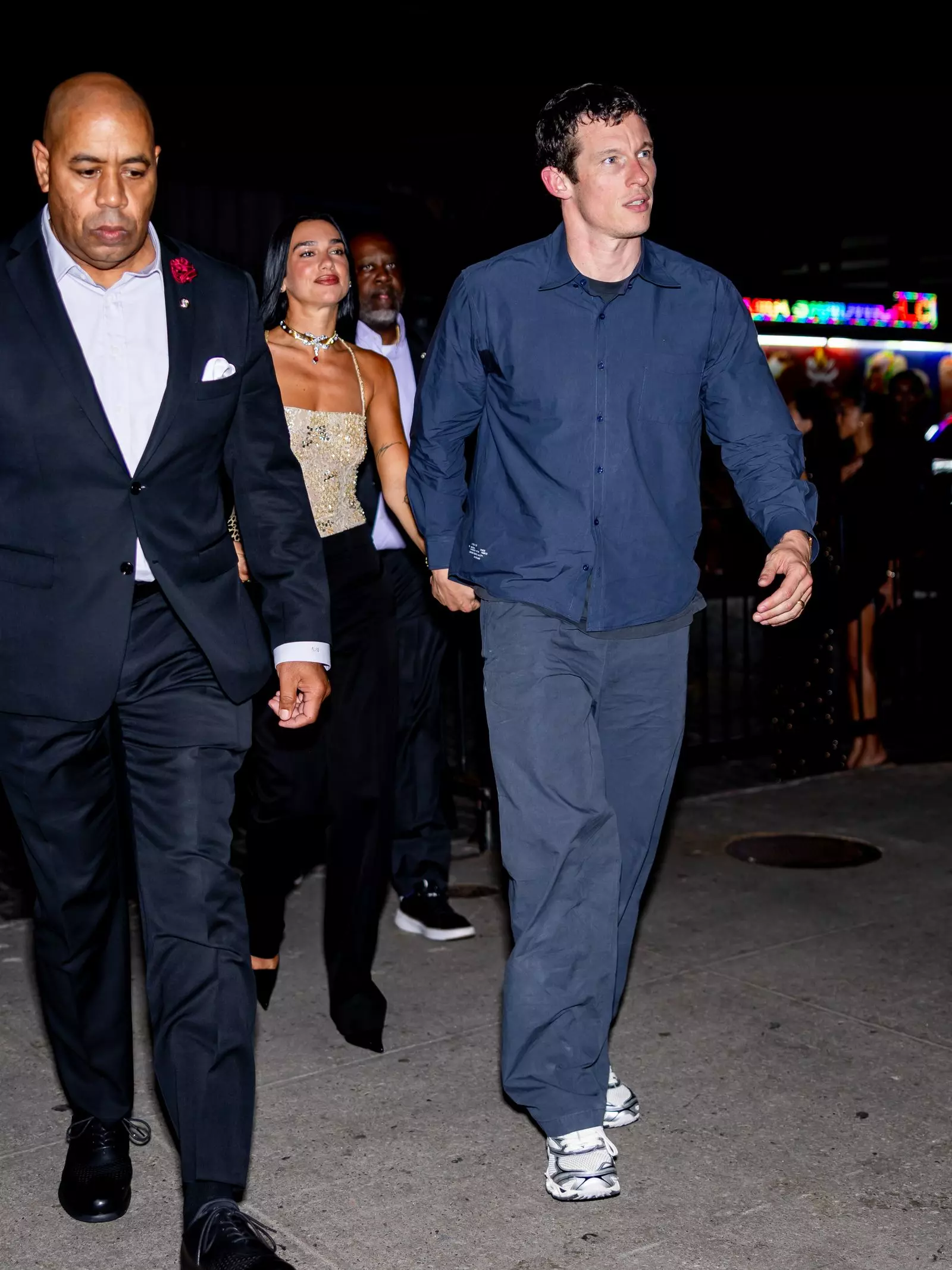 Dua Lipa and Callum Turner Shine at Bulgari's Serpenti Infiniti After-Party