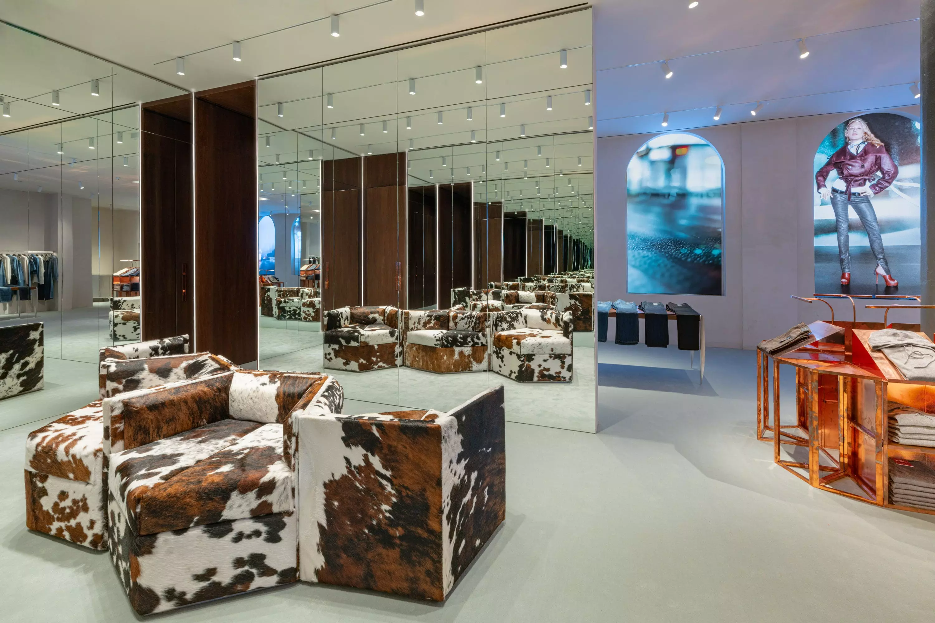 7 For All Mankind Reinvents SoHo Store with Nostalgic Flair