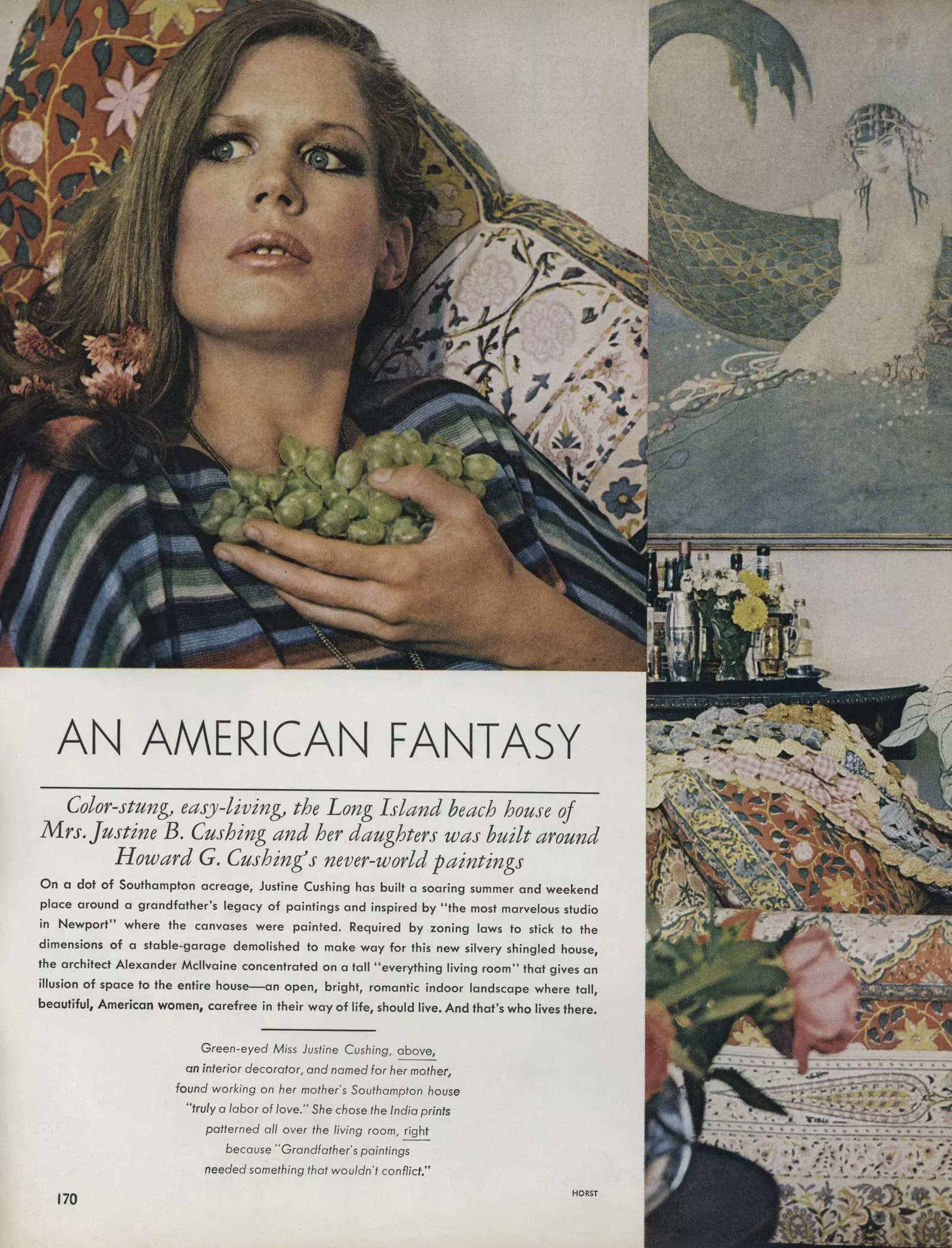 A Hamptons Haven: Justine Cushing's Beach House Through the Lens of Vogue