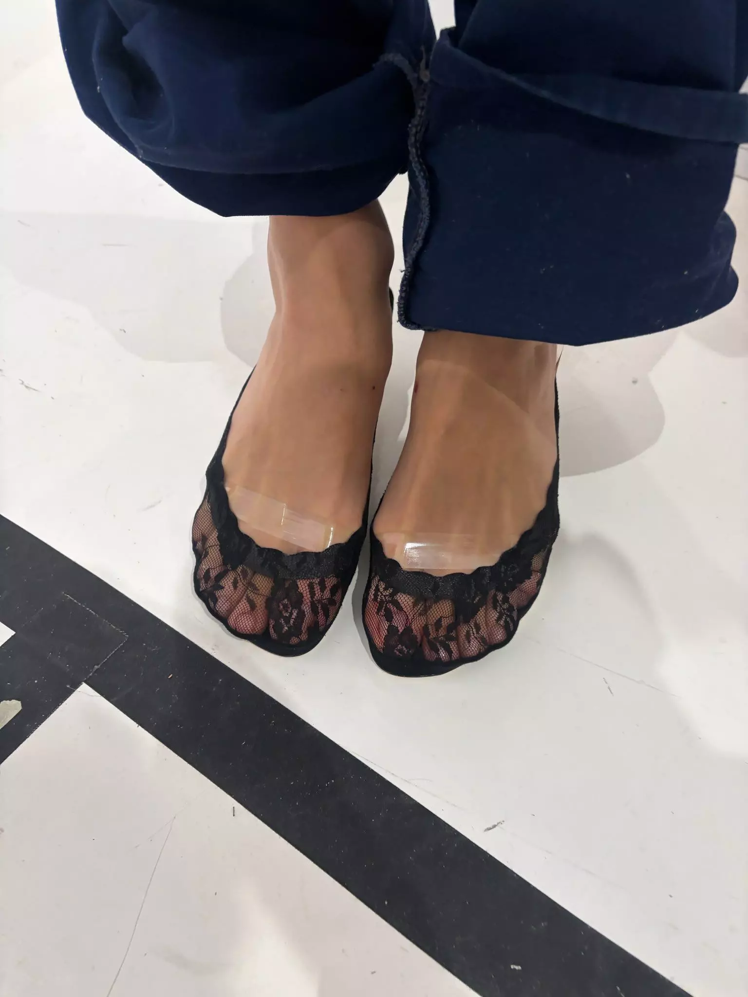 Evelina's 'Barely There' Heels Make a Splash at Area's Spring Show