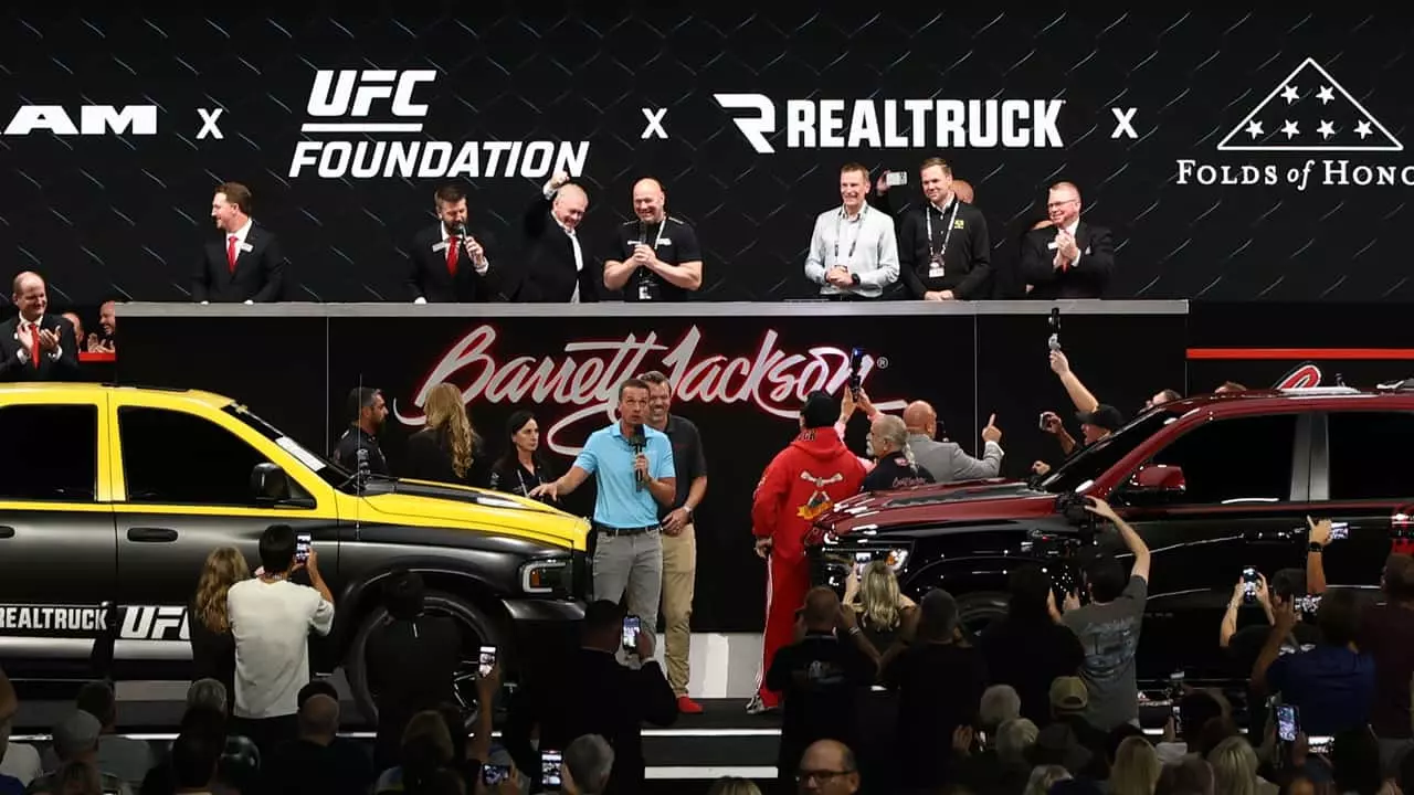Dana White Secures First Ram Rumble Bee SRT for $1.5 Million at Charity Auction