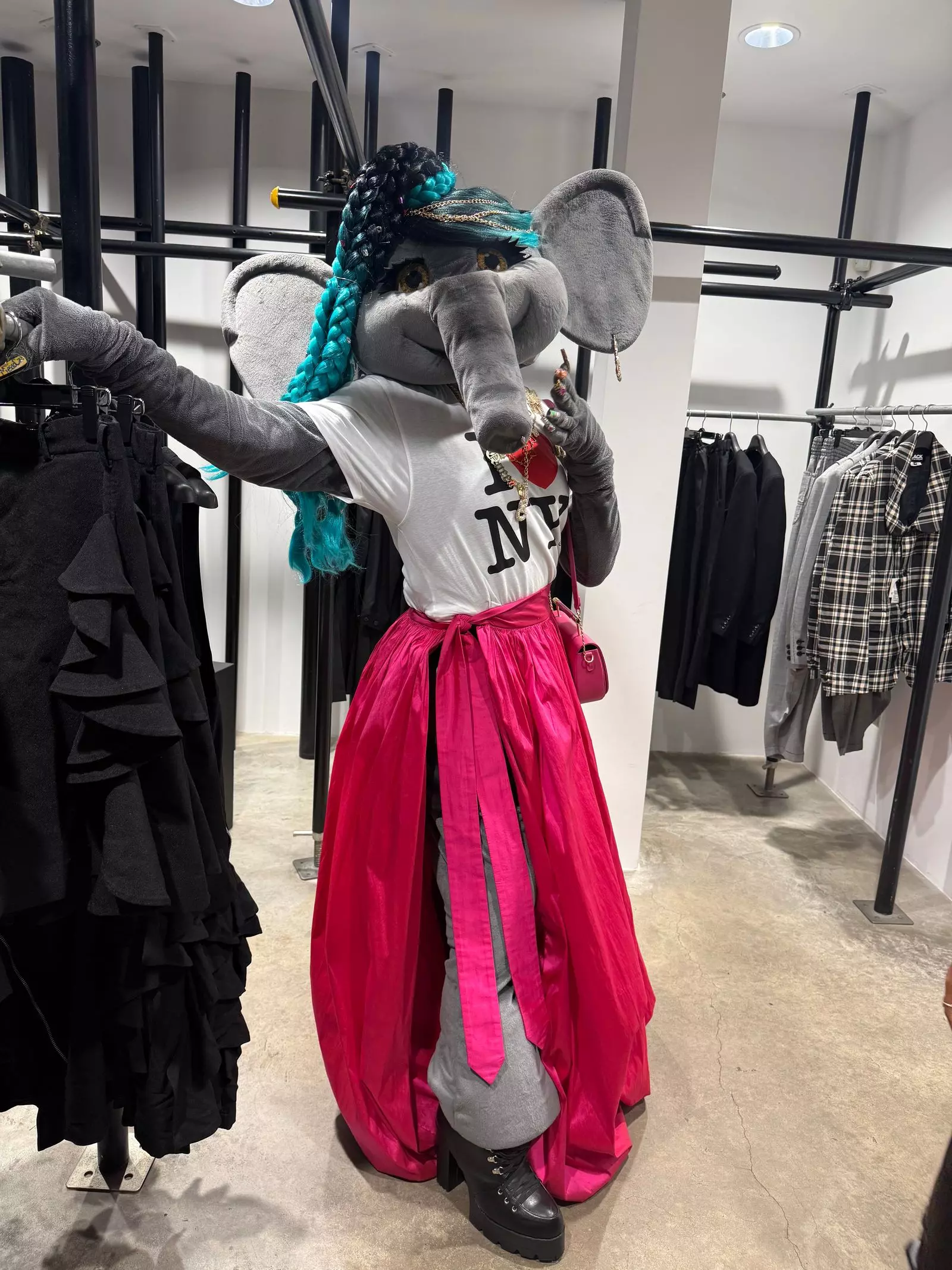Ellie the Elephant: New York Fashion Week's Unforgettable Icon