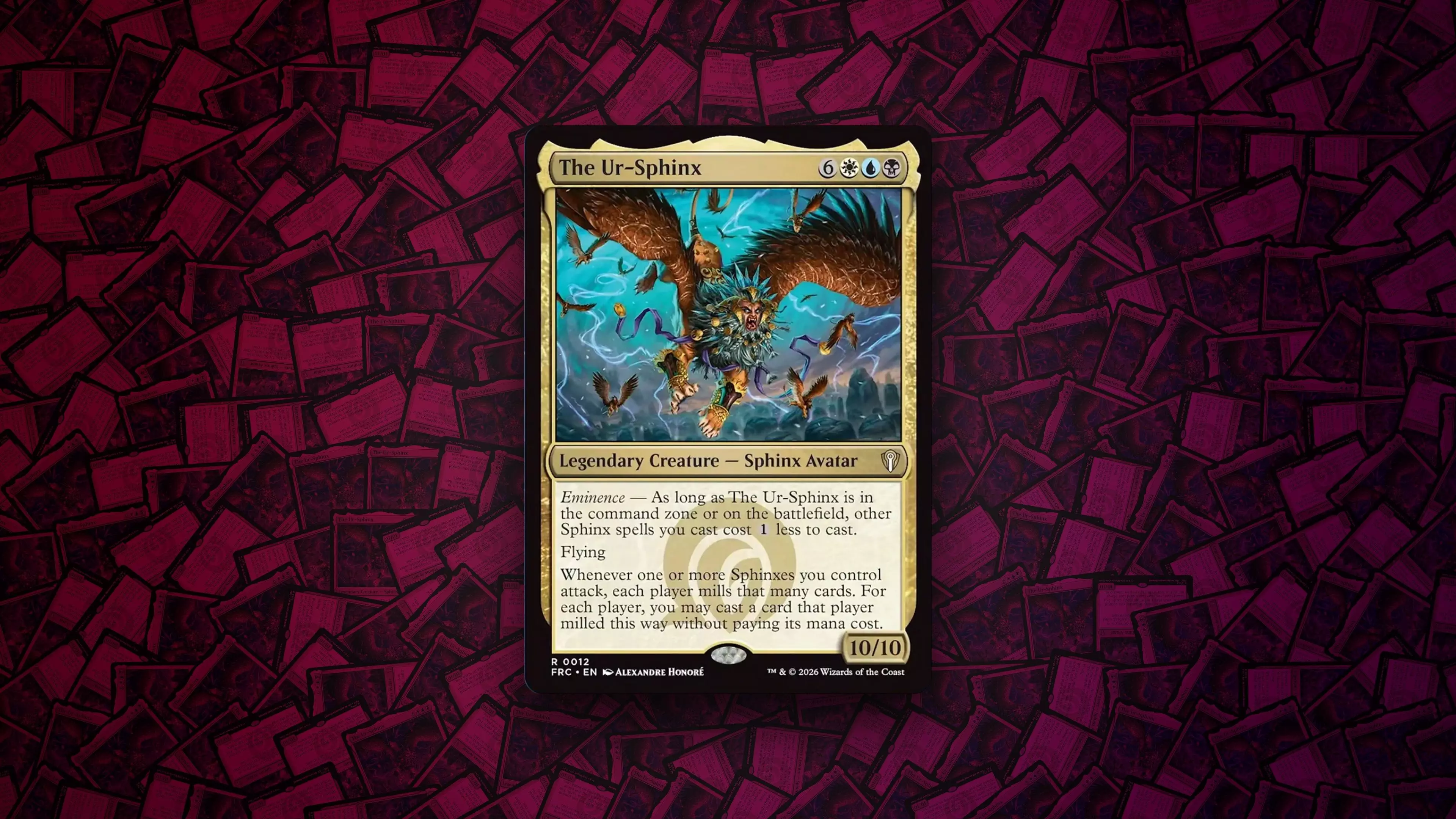 The Ur-Sphinx: A New Powerhouse in Magic: The Gathering's 'Reality Fracture' Set