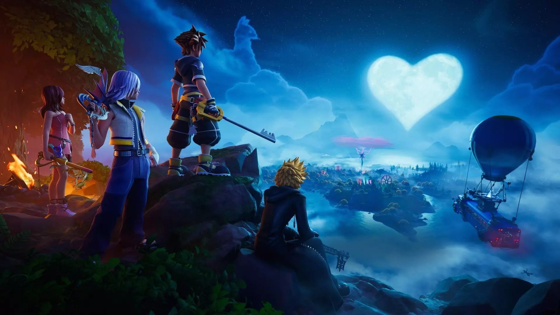Fortnite's Latest Update Unveils Kingdom Hearts Collaboration and Edgerunners Content