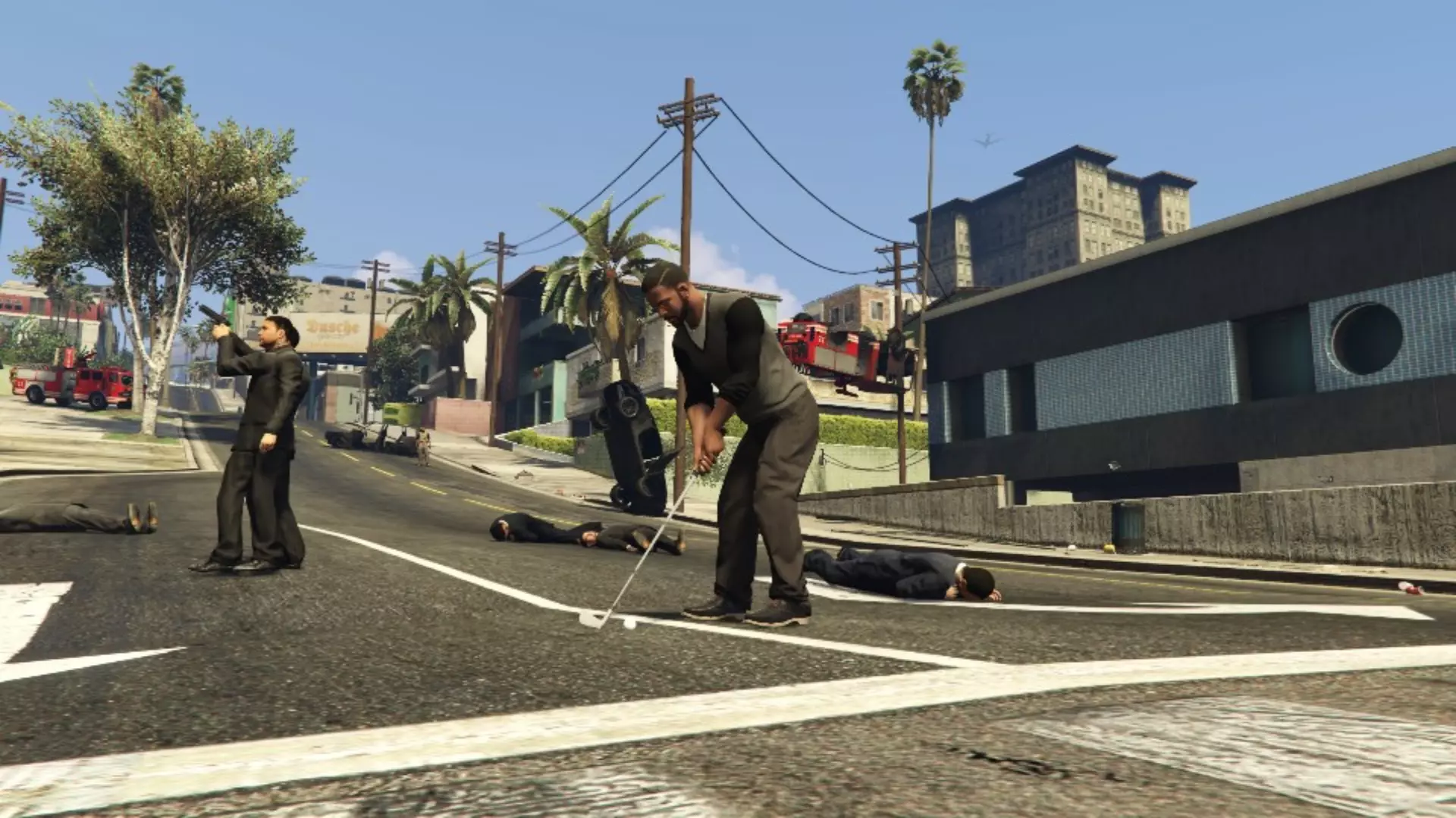 Transforming GTA 5 into a Golf Simulation