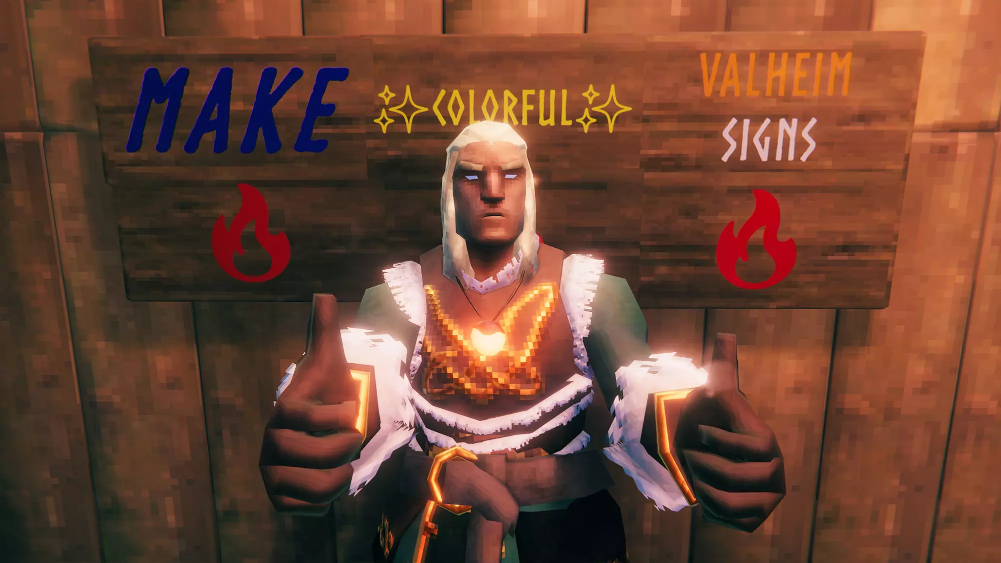 Enhancing Valheim Storage with Dynamic Sign Customization