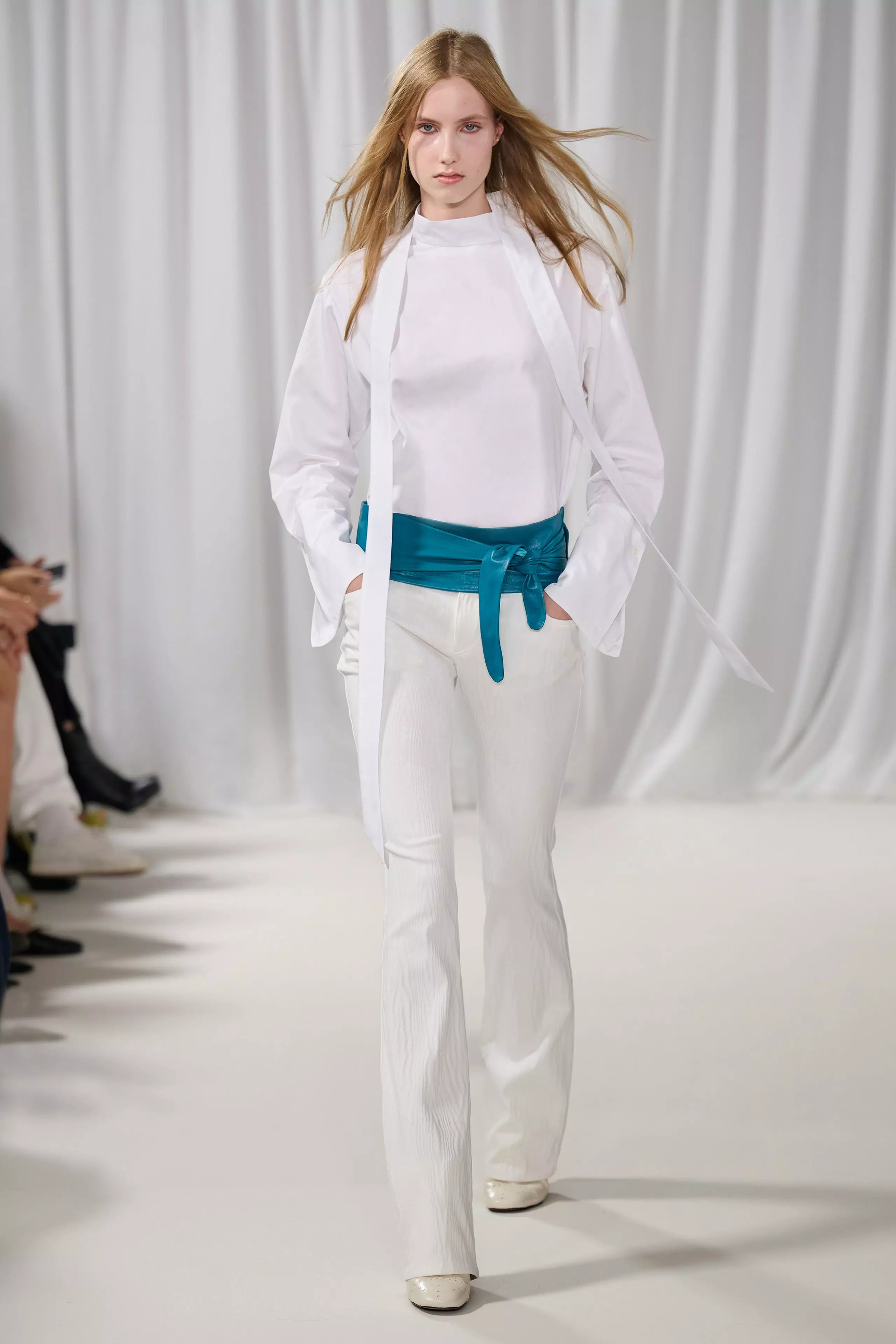 Talia Lipkin-Connor Unveils Stripped-Back Spring Collection Emphasizing Silhouette and Construction
