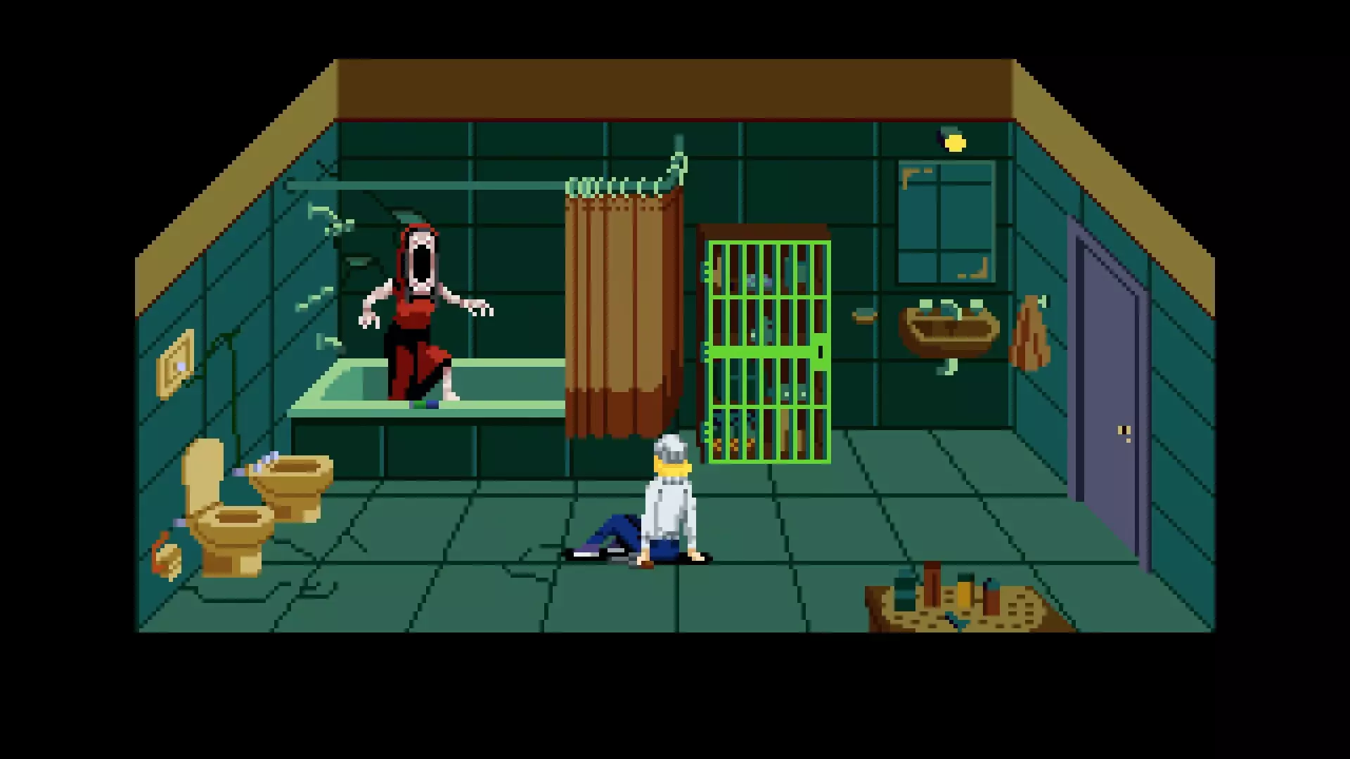 Tenebris Somnia: A 2D Retro Survival Horror with Live-Action Cutscenes
