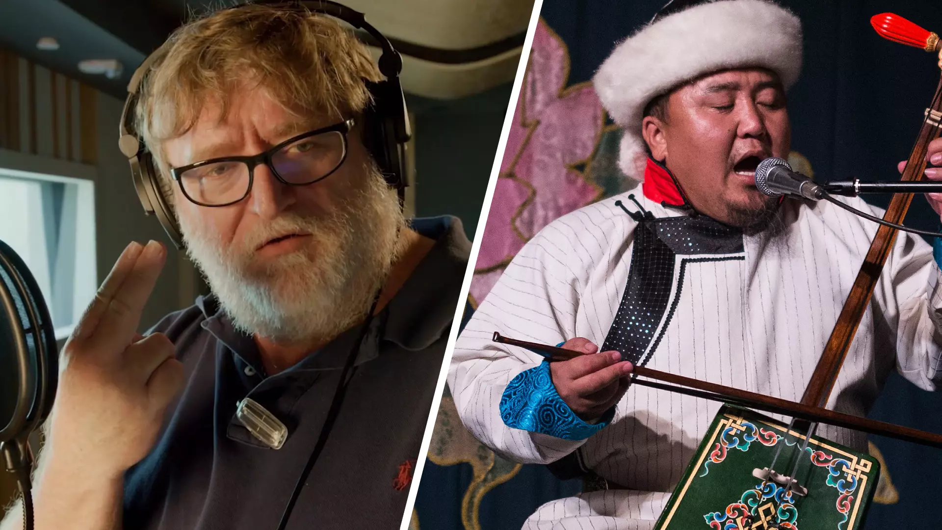 The Eccentricities of Valve's Founder: Gabe Newell's Mongolian Throat Singing Phase