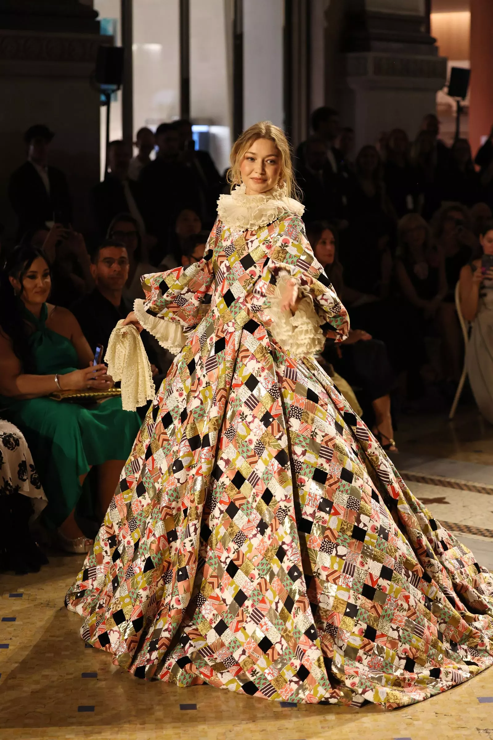 Gigi Hadid Shines in Valentino's Historic Gown at Vogue World: Milan