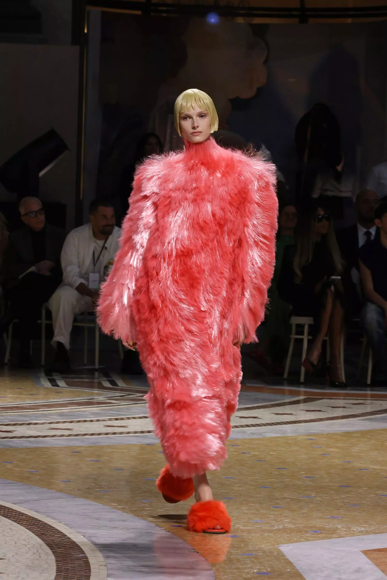 MGK's Striking Debut on the Vogue World Milano Runway