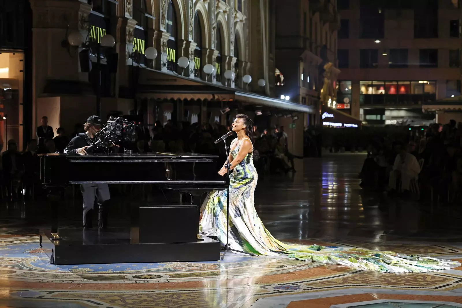 Alicia Keys's Dreamlike Performance at Vogue World: Milano