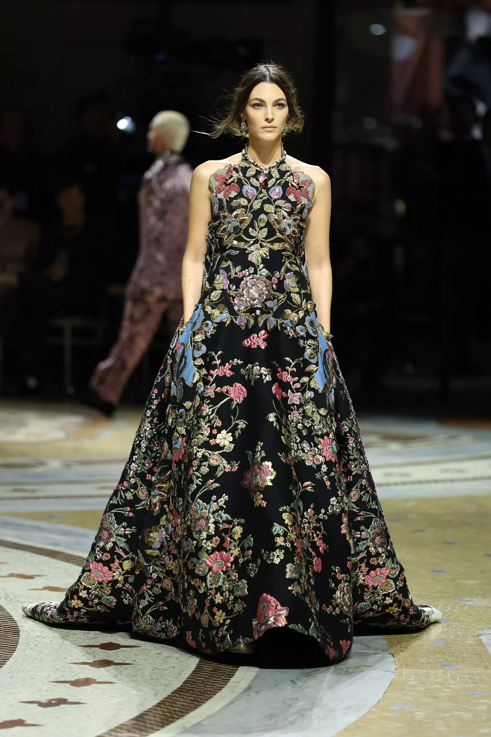 Vittoria Ceretti Shines at Vogue World Milano in Archival Valentino and Custom Prada