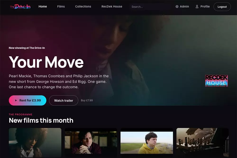The Drive-In: A New Streaming Platform Empowering Independent Filmmakers