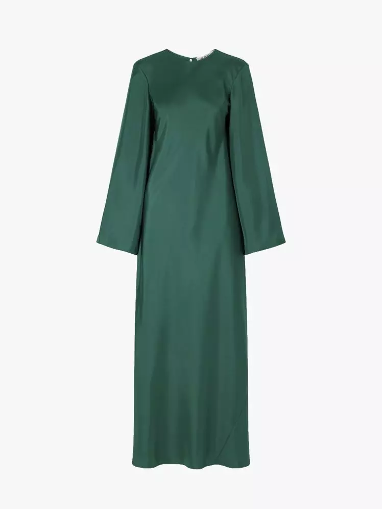 Elegant Long-Sleeve Wedding Guest Dresses for Autumn Celebrations