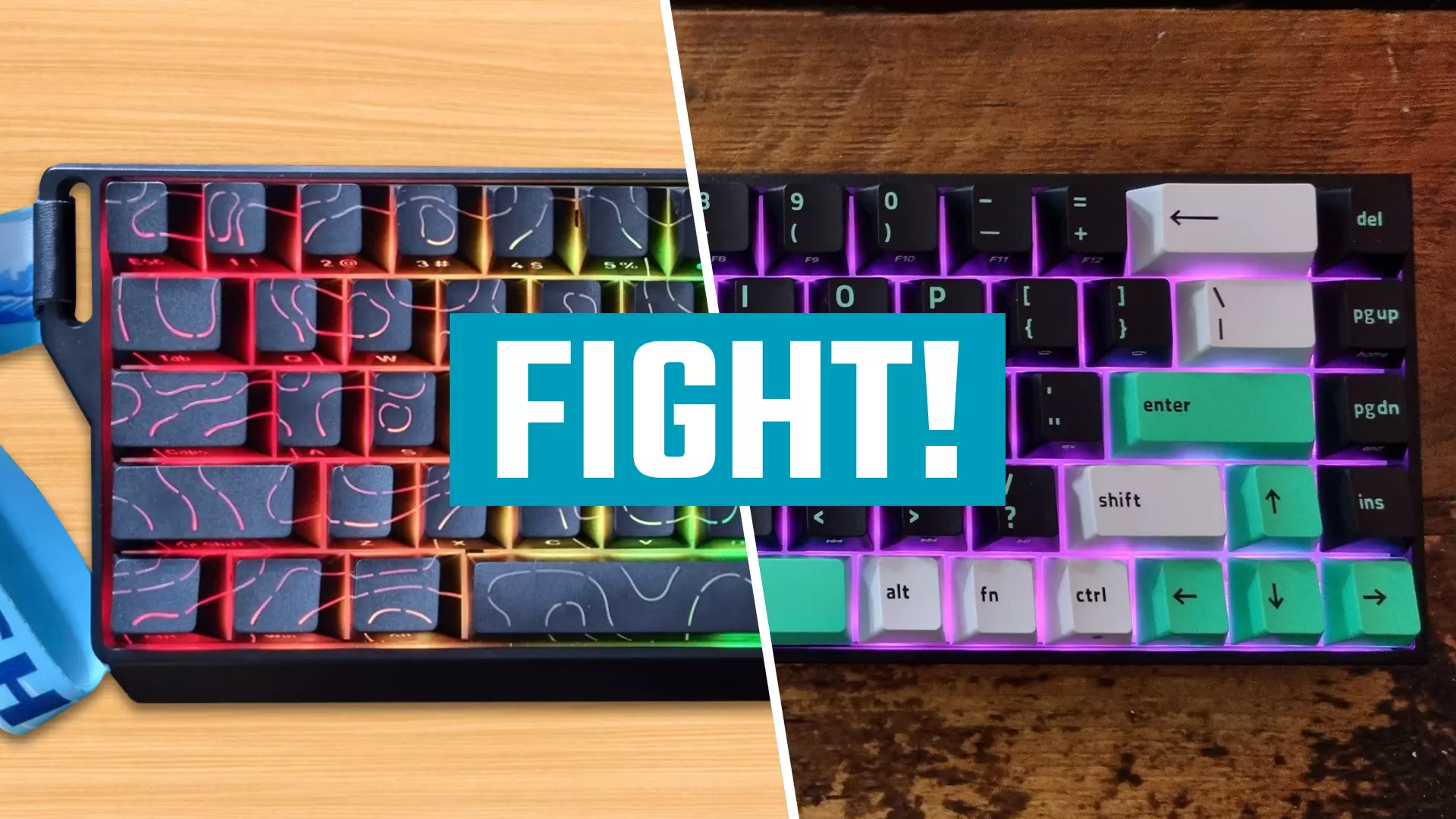 Budget Gaming Keyboard Showdown: Gamakay x NaughShark NS68 vs. Razer Reclusa X Mini 65%