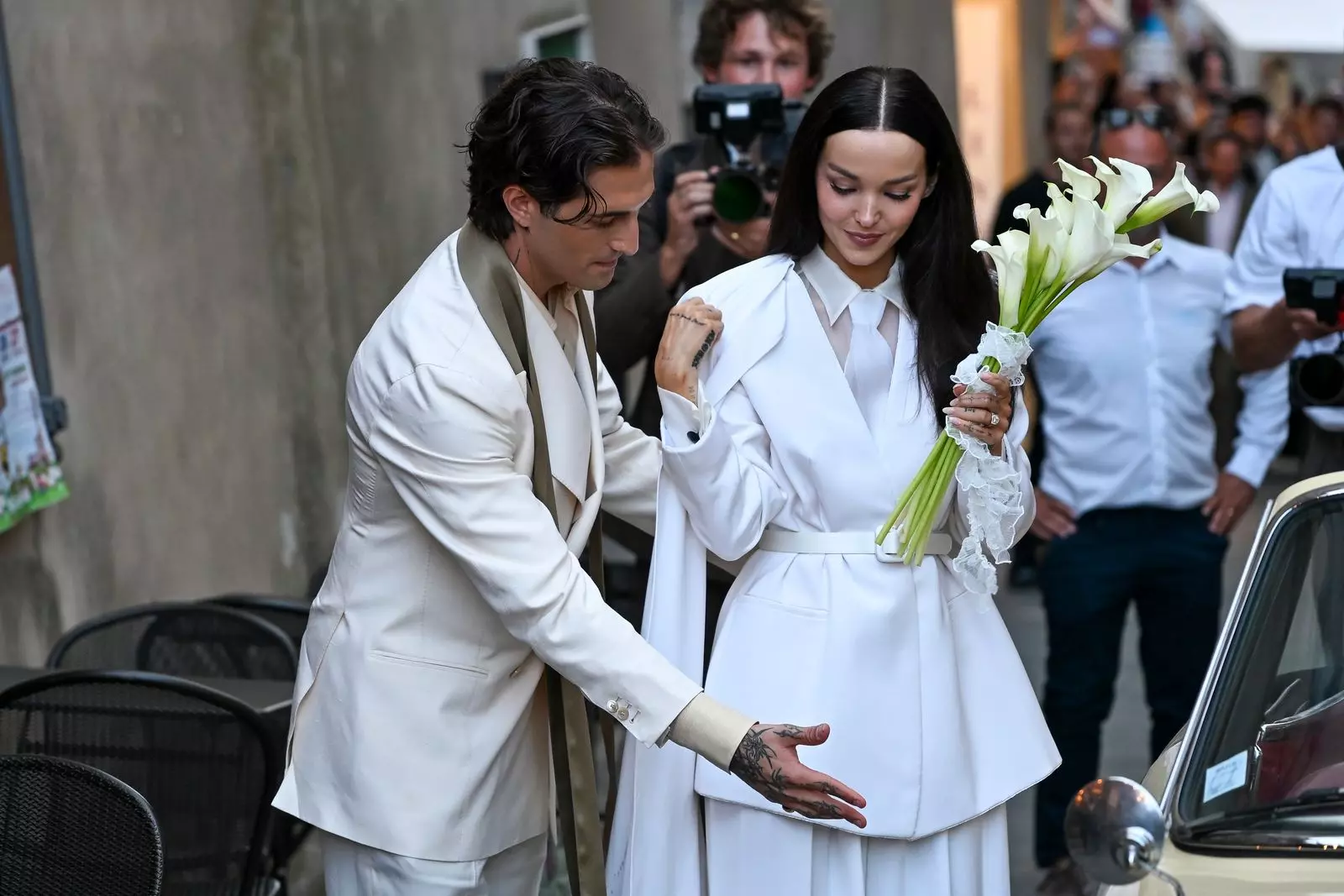 Dove Cameron and Damiano David Tie the Knot in Intimate Tuscan Ceremony