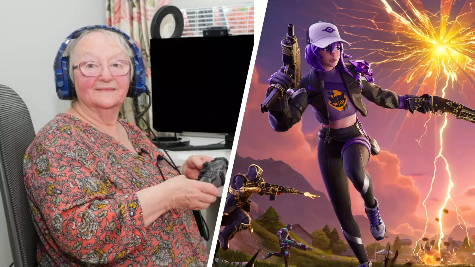 Meet the 78-year-old grandmother who dominates Fortnite with an unyielding passion for virtual combat
