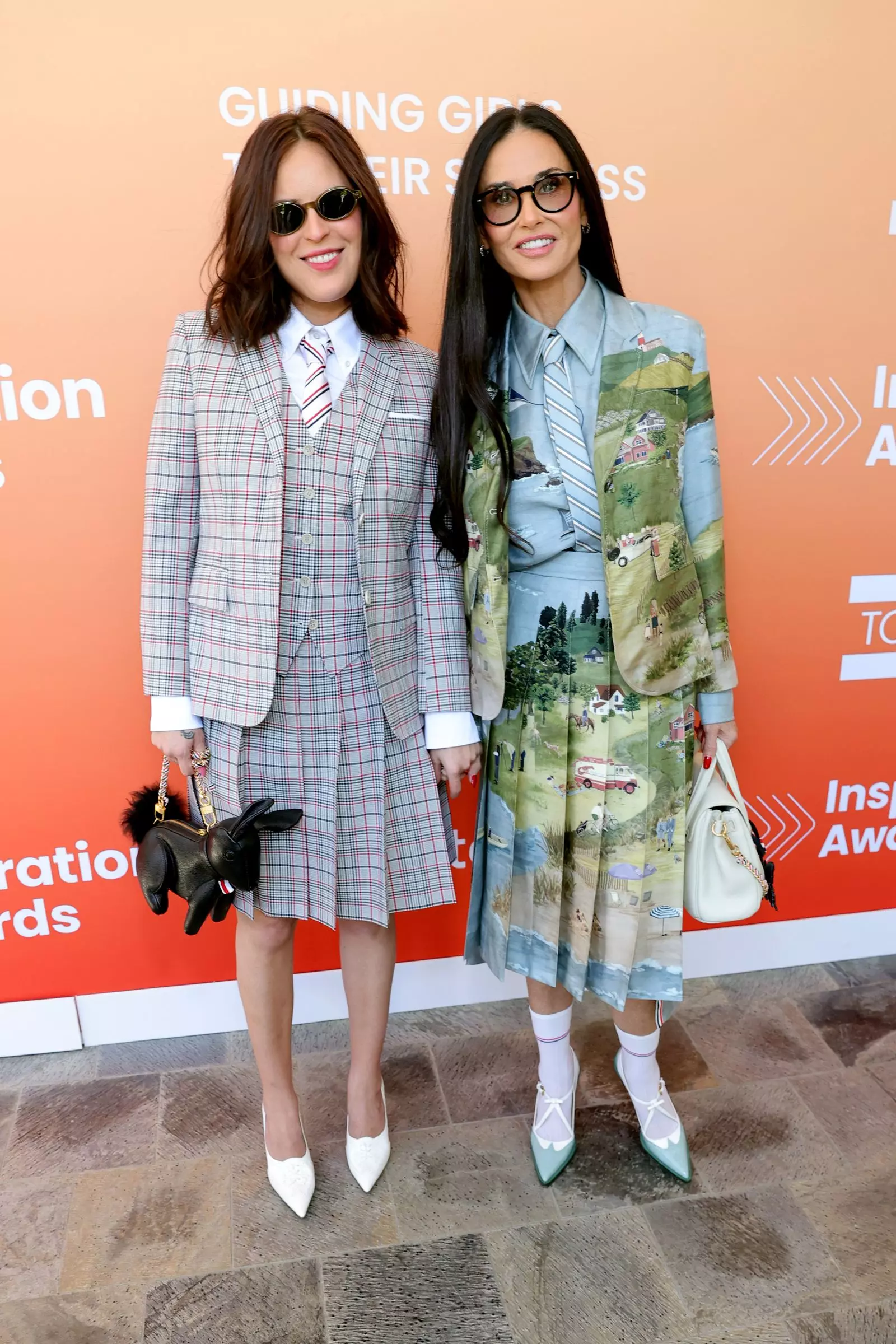 Demi Moore and Tallulah Willis: A Tale of Coordinated Style