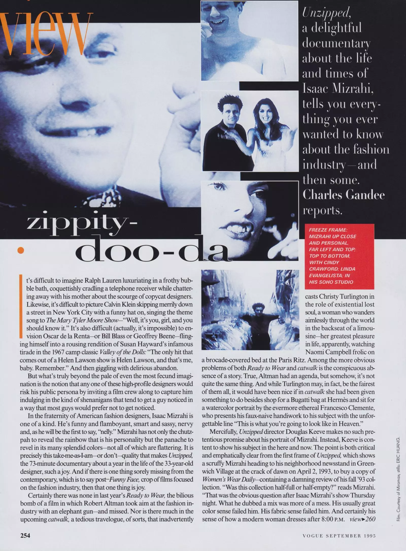 Unzipped: A Candid Look at Isaac Mizrahi's Fashion Journey