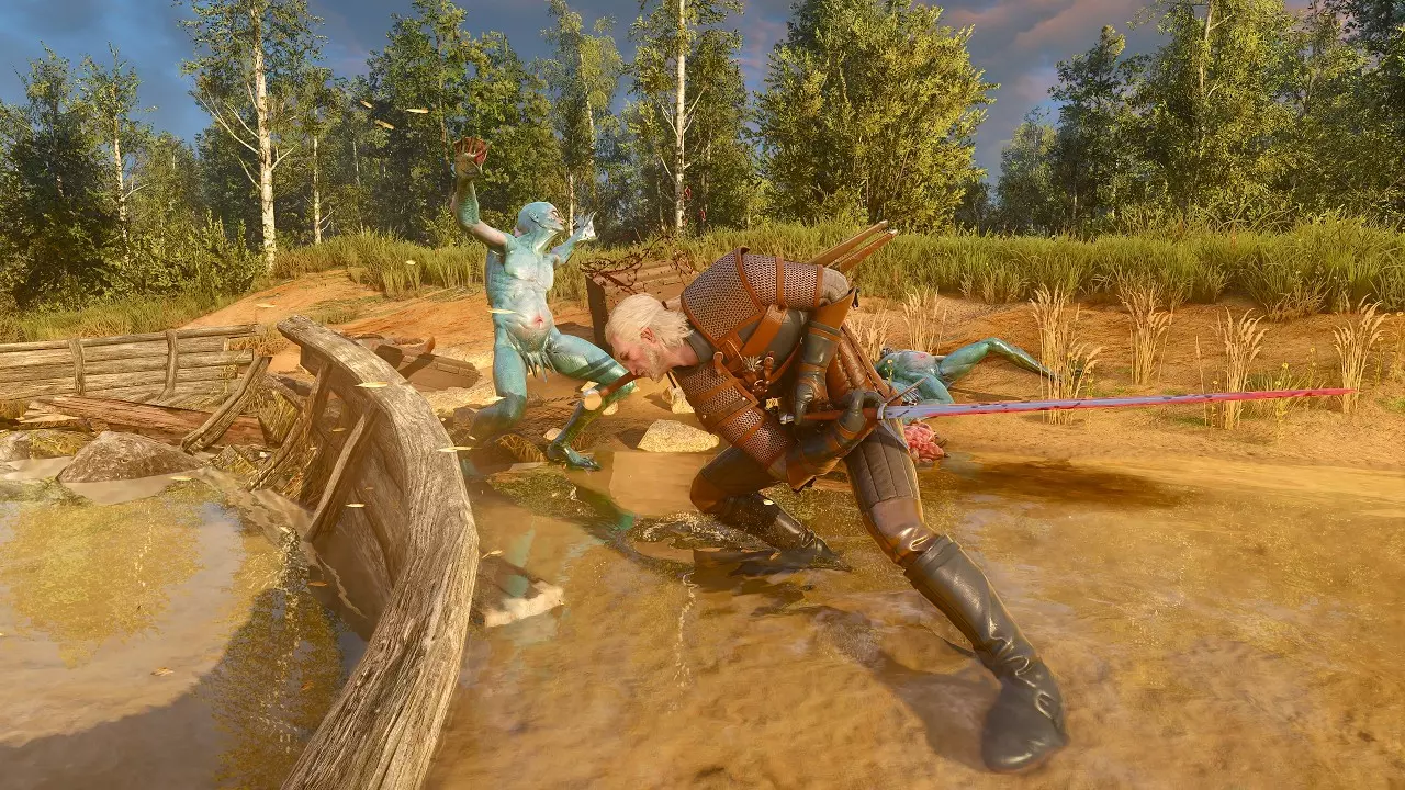 A Glimpse into The Witcher 3's Remastered Combat