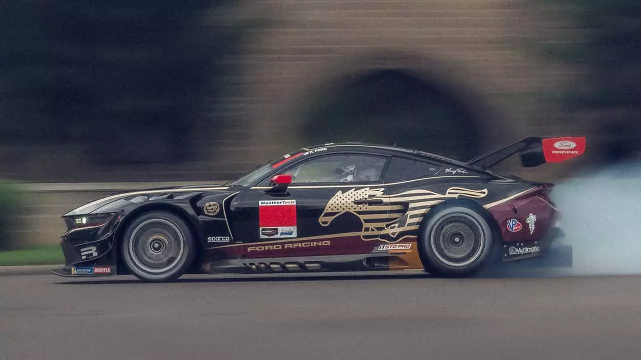 Ford Mustang GT3s Honor Historical 'Sweepstakes' Racer with Special Livery