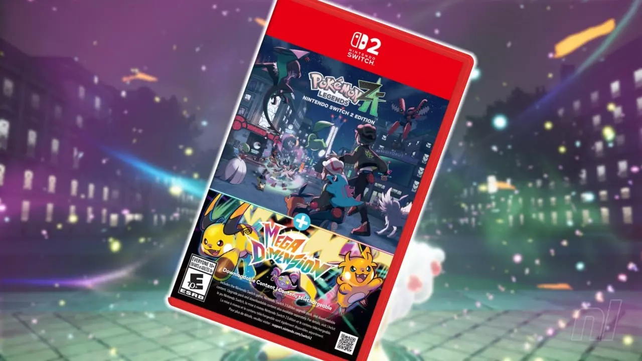 New 'Pokemon Legends: Z-A' Physical Edition with DLC for Switch 2 Announced