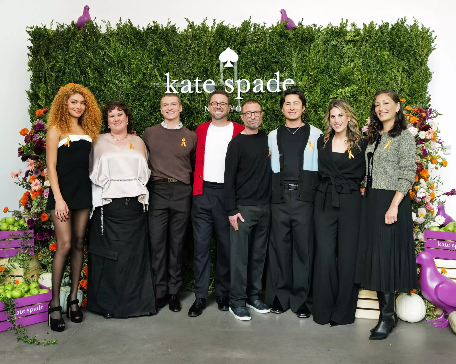 Leading Actors Showcase Distinct Fall Knitwear Styles at Mental Health Summit