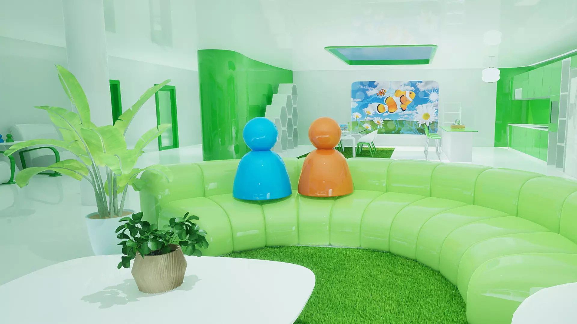 Frutiger Home: Nostalgia in Digital Architecture