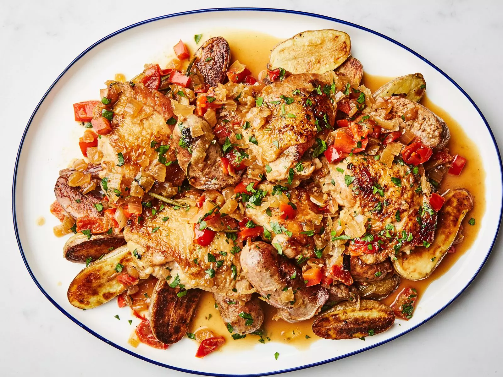 Sweet and Sour Chicken Scarpariello: A Culinary Fusion