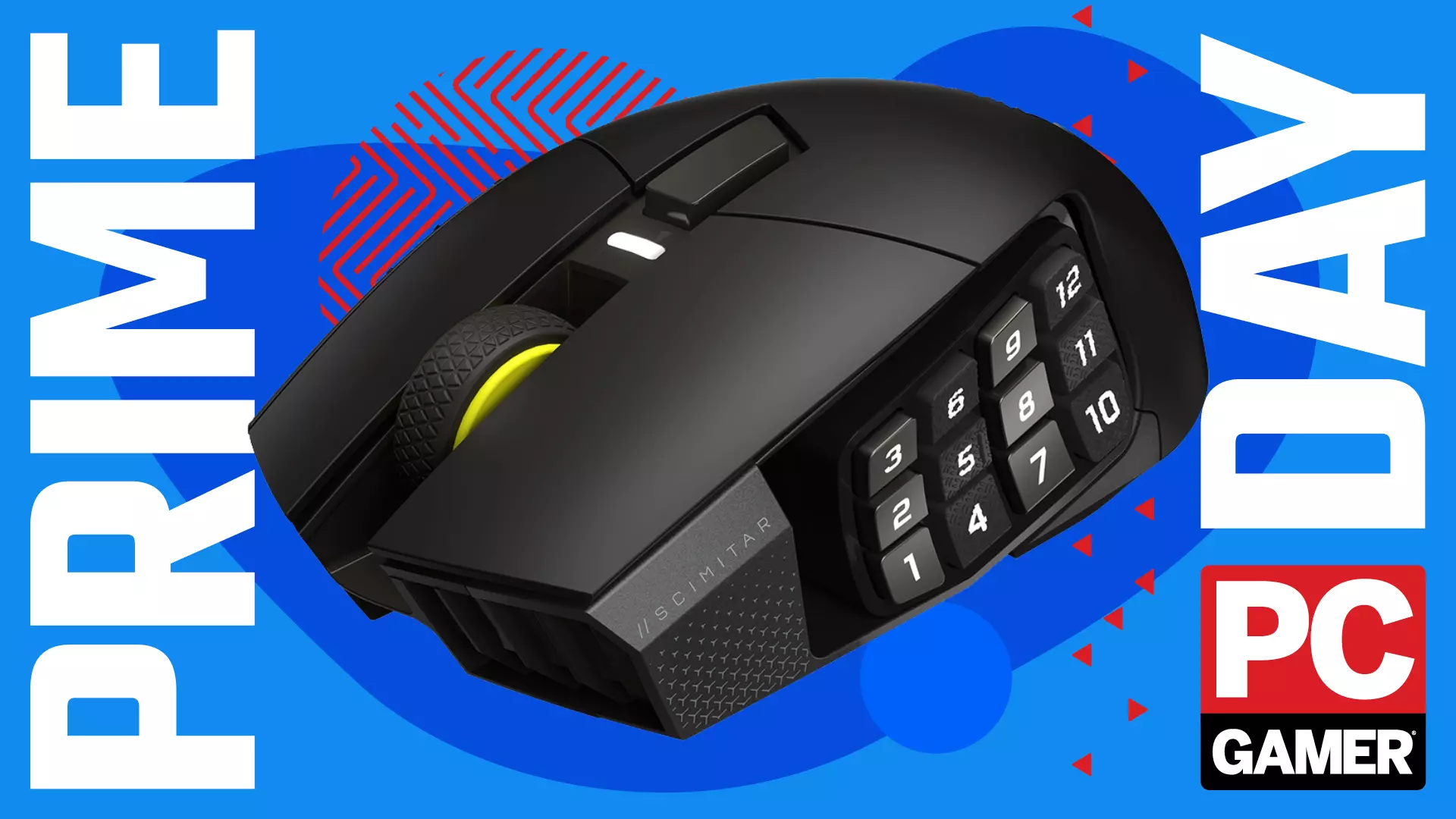 Corsair Scimitar Elite Wireless SE Gaming Mouse: Half Price Prime Day Deal