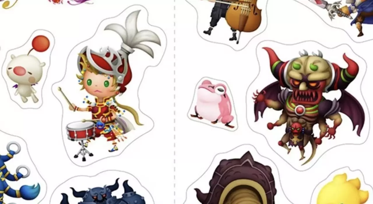UK Retailer's Absurd Pricing for Theatrhythm Final Fantasy Sticker Set