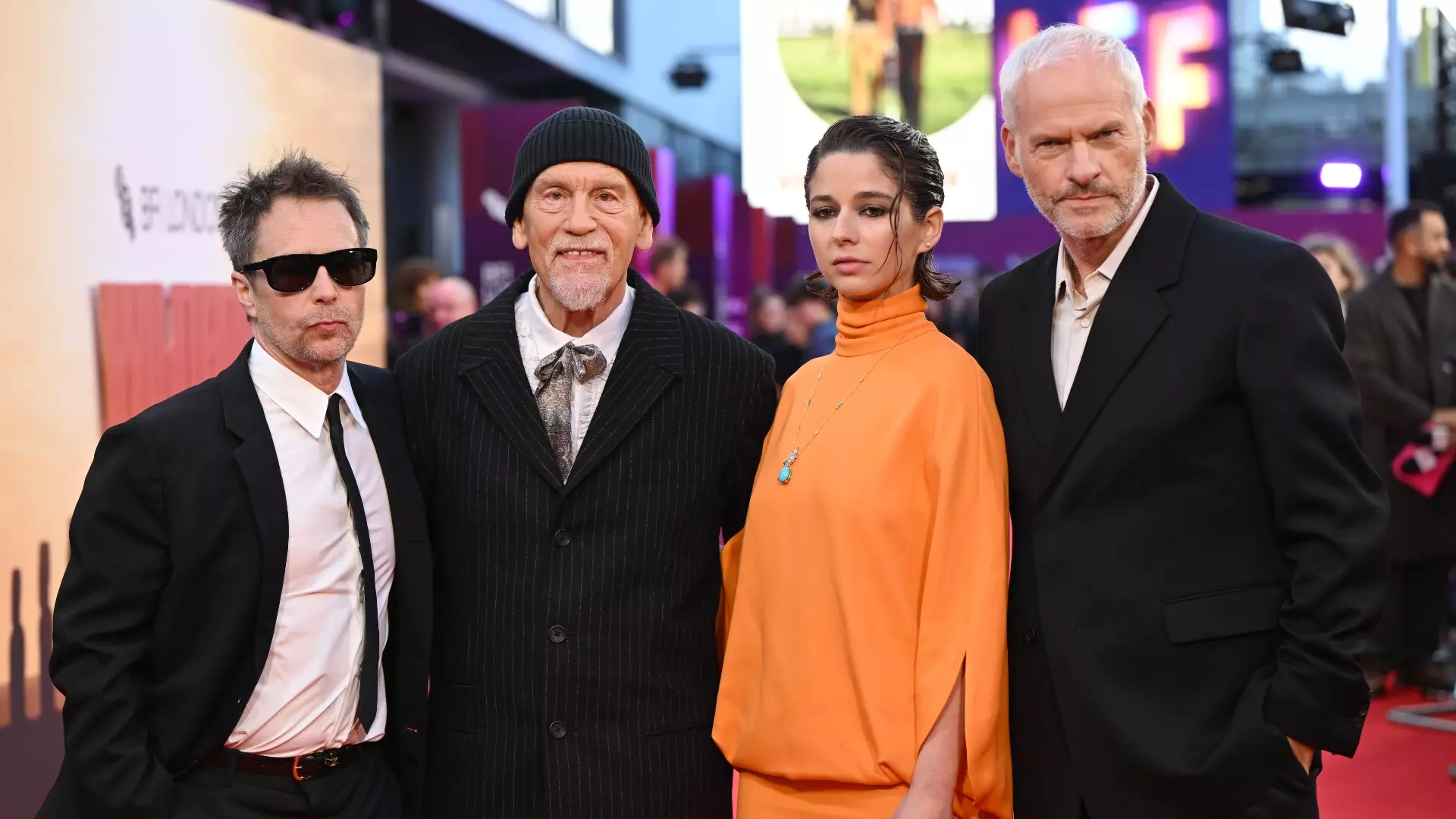 Malkovich and Rockwell Shine at 'Wild Horse Nine' London Premiere