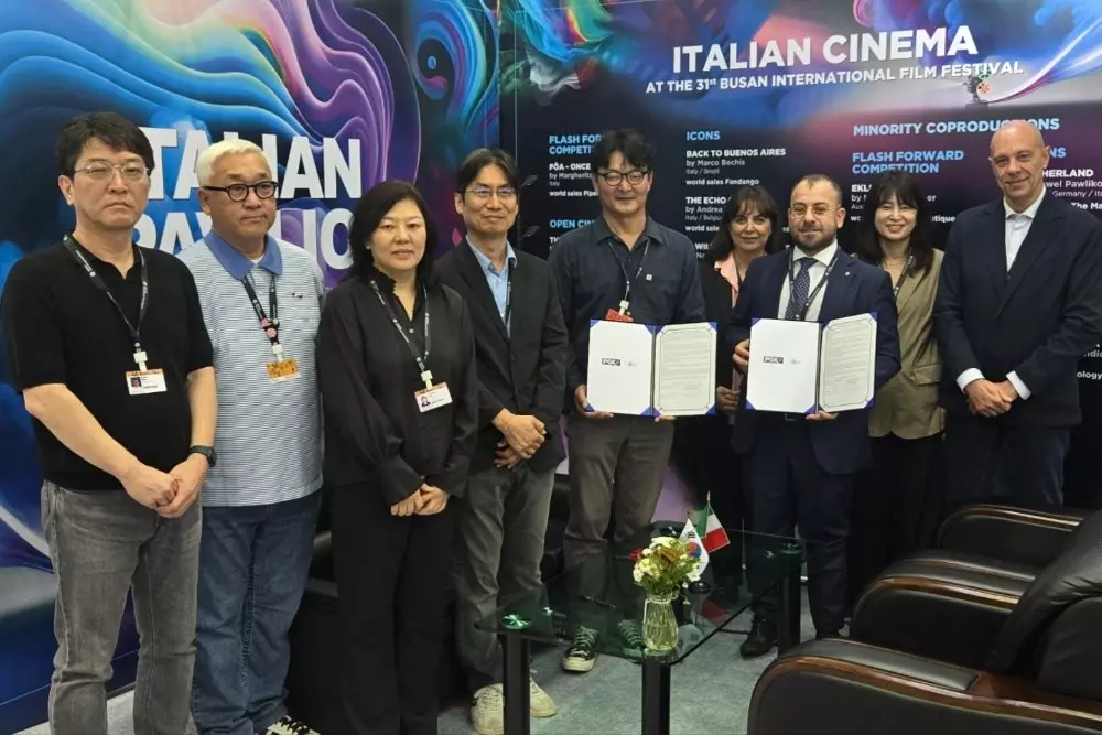 Korean and Italian Film Industries Forge Co-Production Alliance at Busan Market