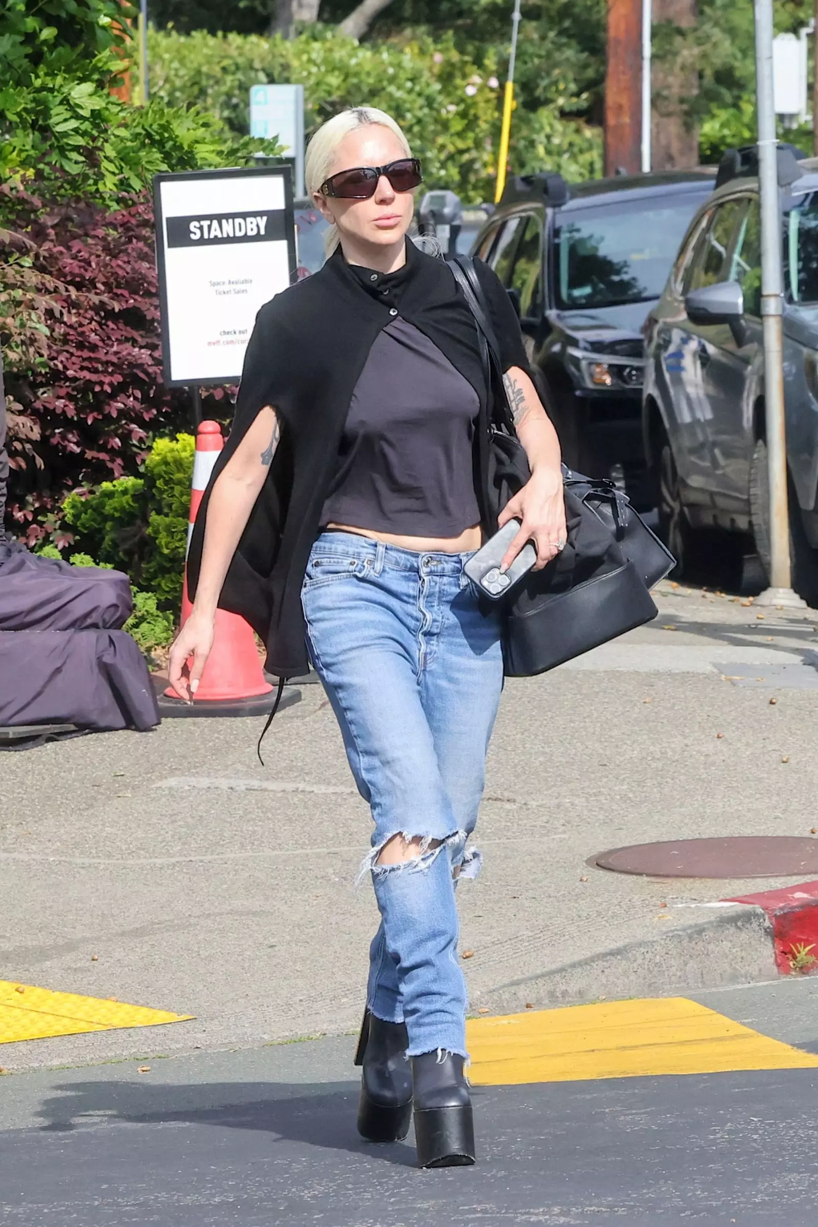 Lady Gaga Embraces Motherhood While Maintaining Her Signature Style