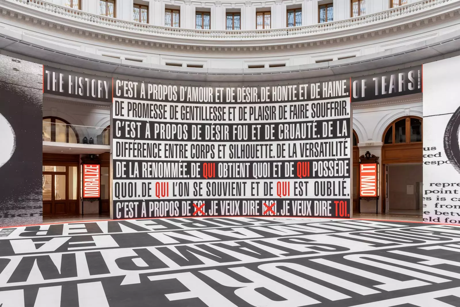 Barbara Kruger's Provocative Art Challenges Contemporary Society