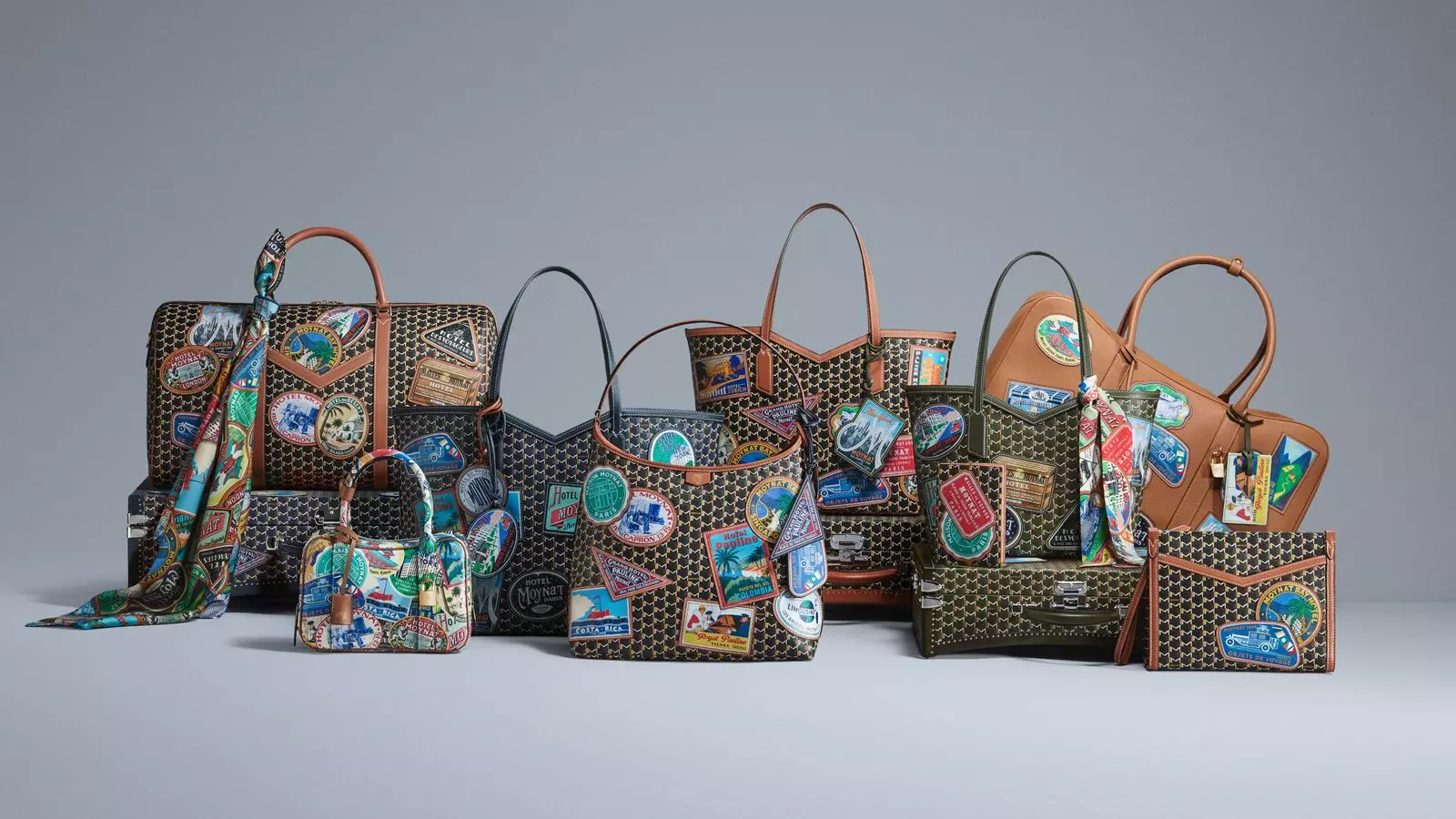 Stylist Duo Storm Pablo and Marvin Douglas Linares Launch 'Hotel Moynat' Travel Bag Collection with Bad Bunny Collaboration