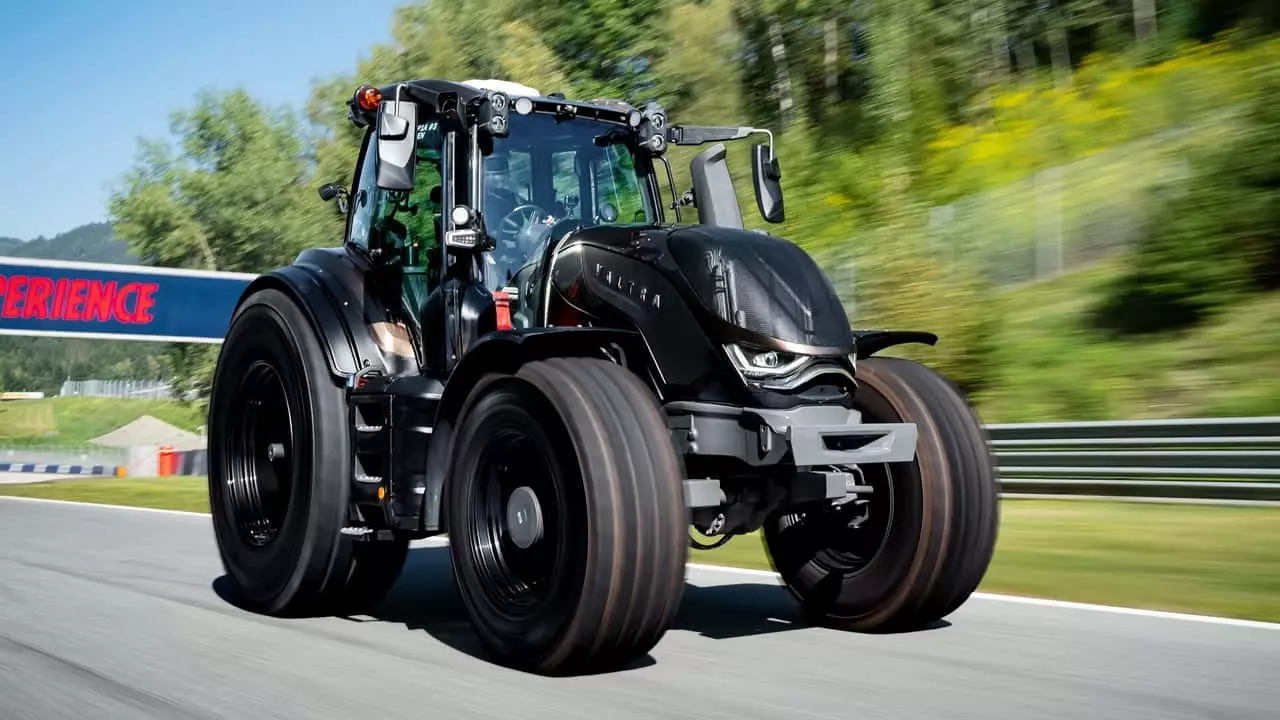 Farm Tractor Achieves Unexpected Speed Record at F1 Circuit
