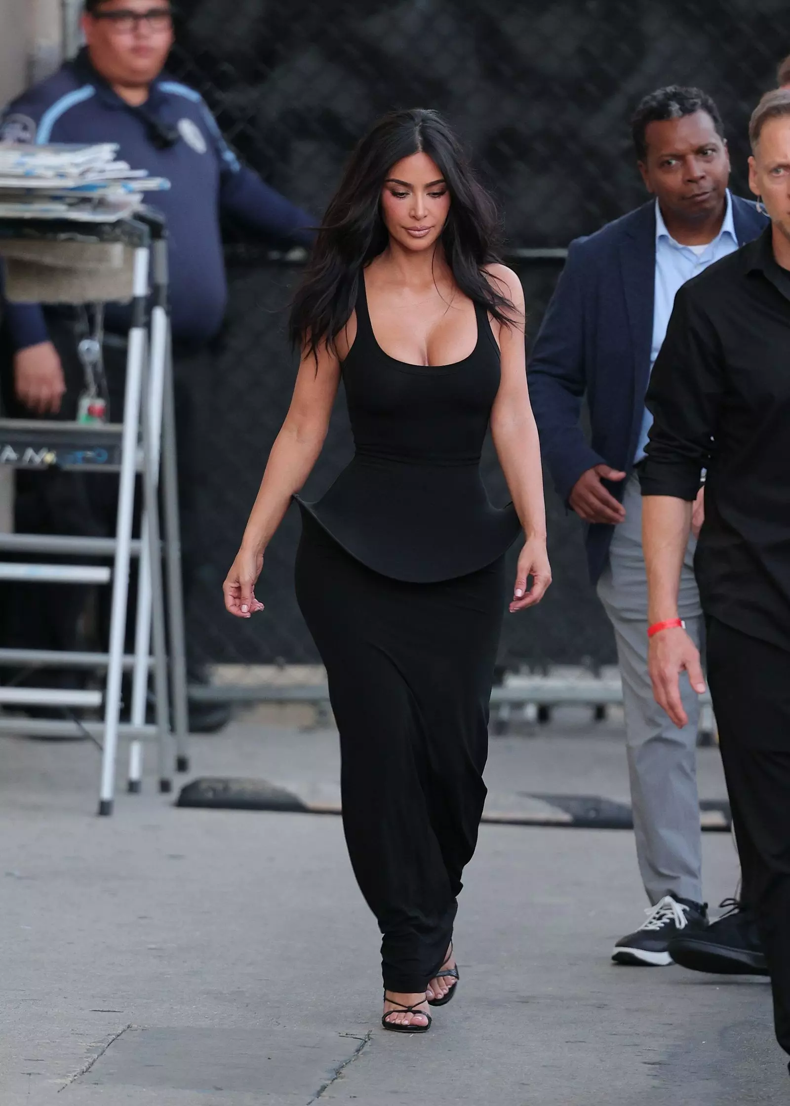 Kim Kardashian Redefines the Little Black Dress with a Sculptural Statement