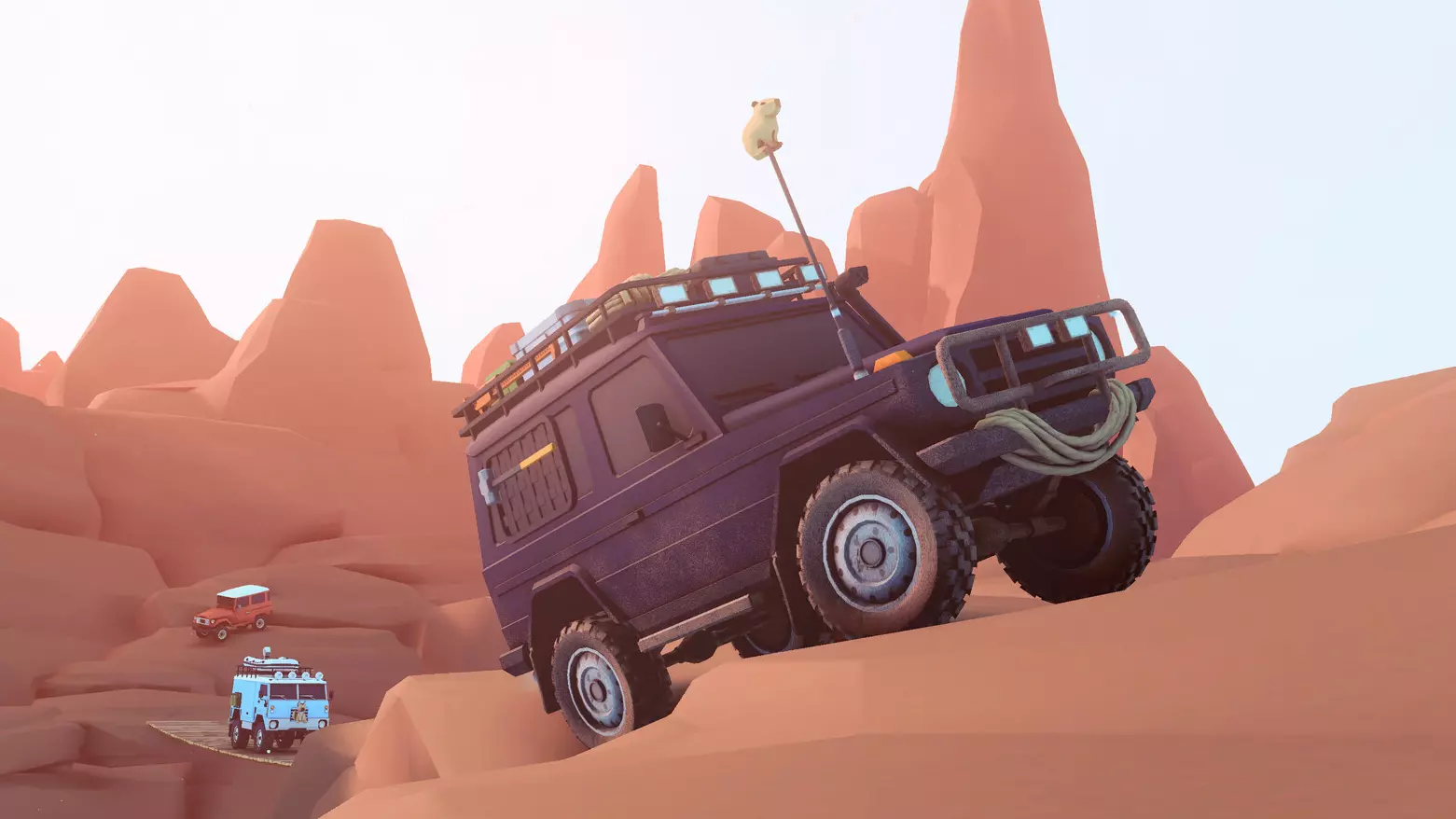 Off-Road Adventure "Over the Hill" Captivates Player with Immersive World and Comprehensive Gameplay