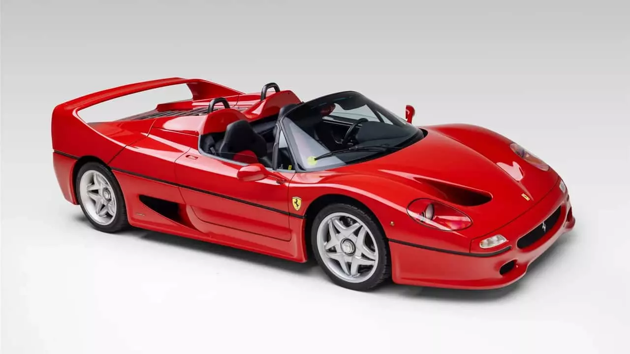 Rare 1997 Ferrari F50 with Ultra-Low Mileage Set for Las Vegas Auction