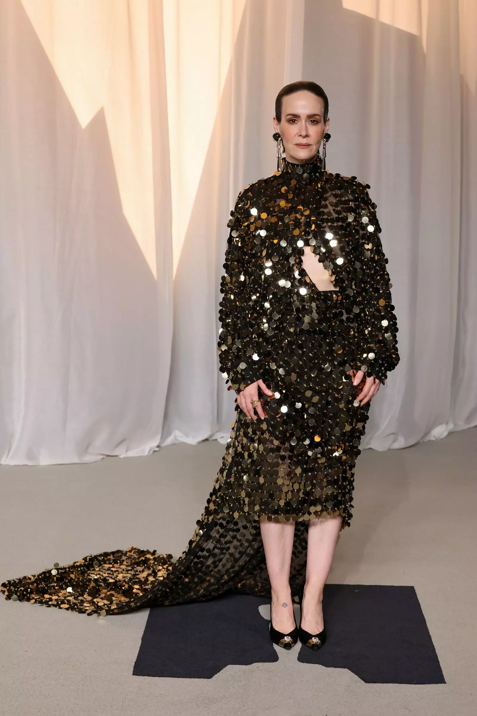 Dua Lipa and Sarah Paulson Dazzle in Ferragamo's New Collection at High-Profile Events