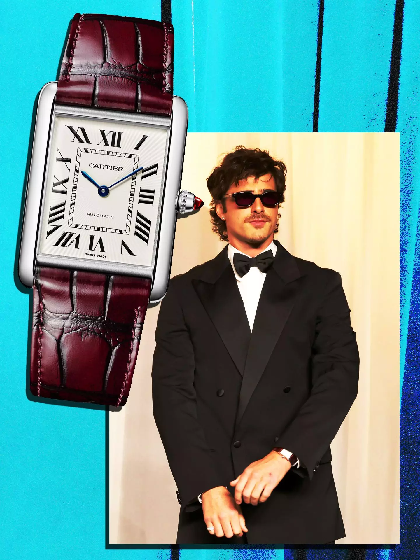Jacob Elordi's Cartier Tank Collection: A Study in Understated Elegance
